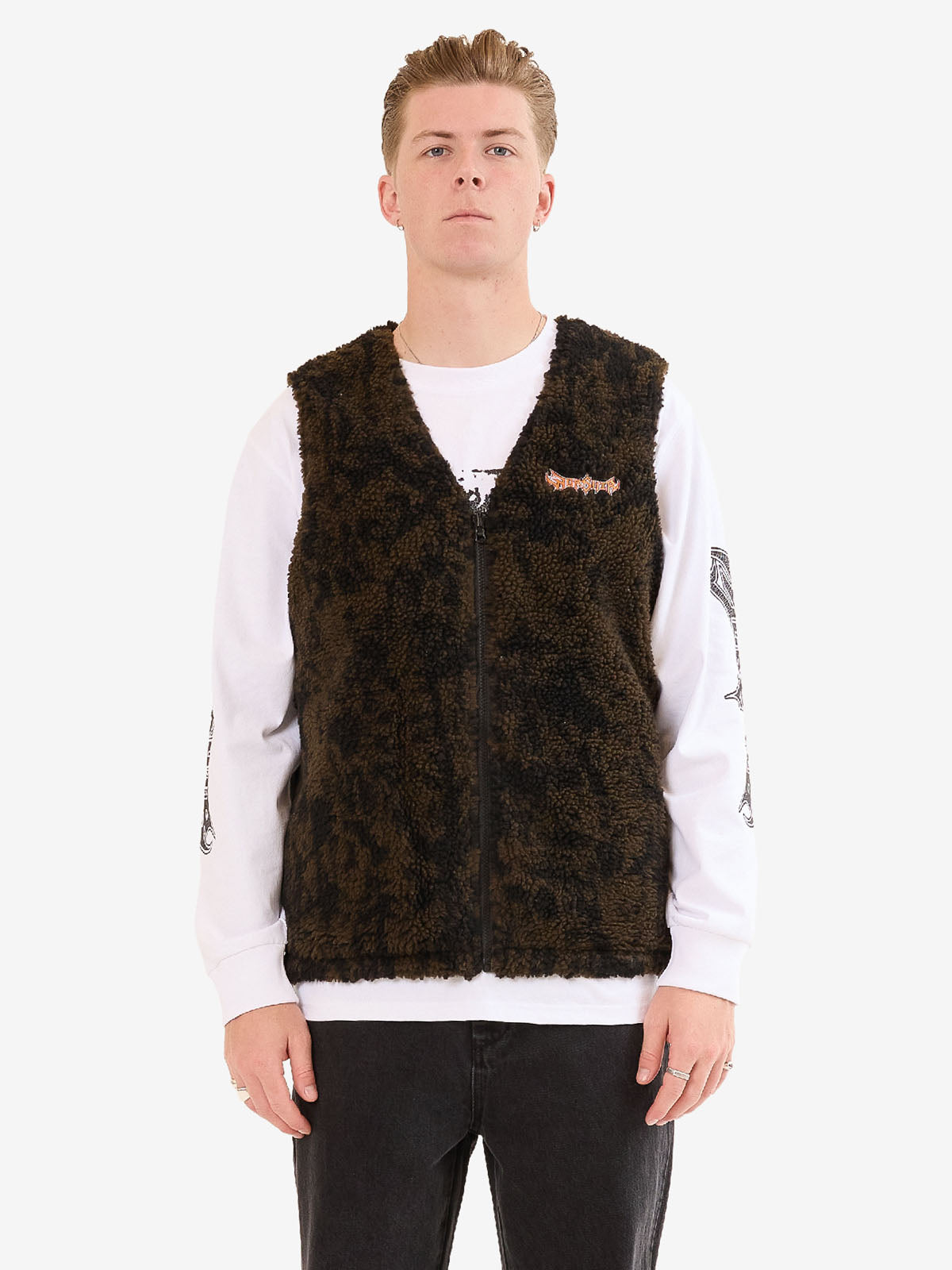 Blackwood Reversible Gilet - Chocolate