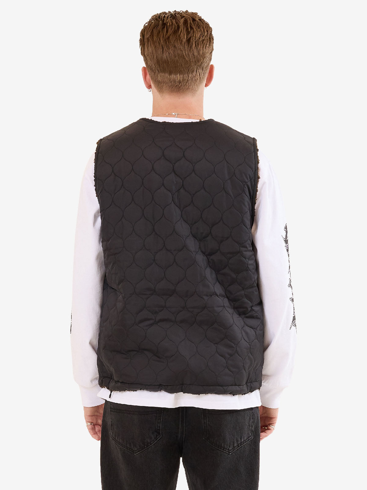 Blackwood Reversible Gilet - Chocolate