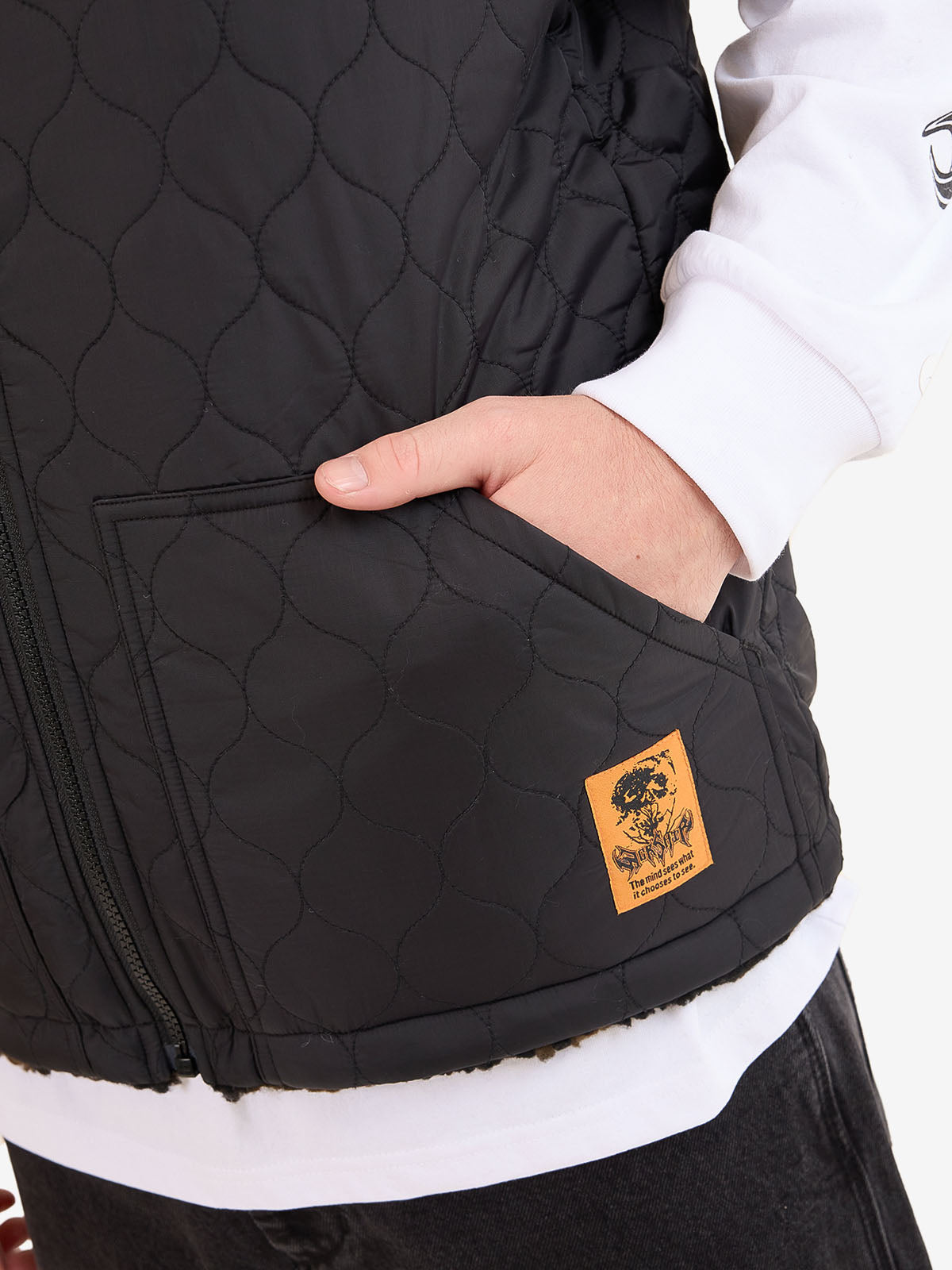 Blackwood Reversible Gilet - Chocolate