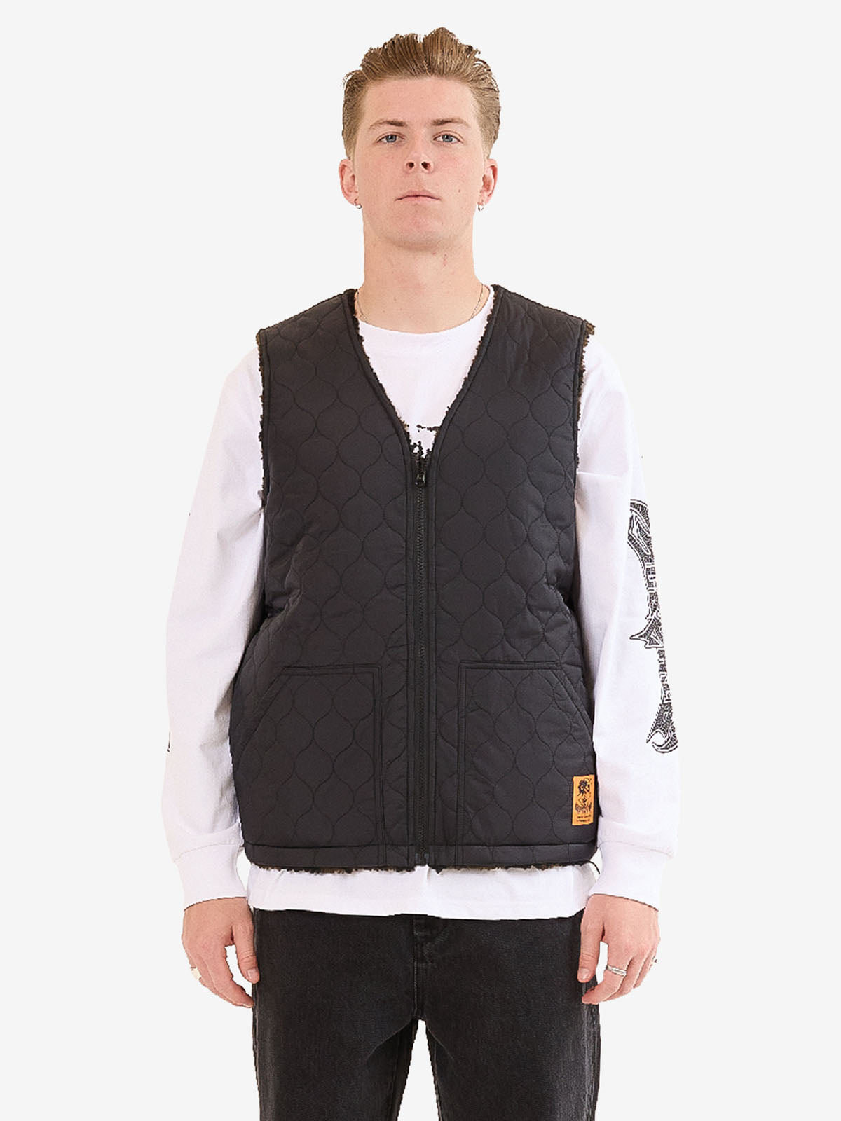 Blackwood Reversible Gilet - Chocolate