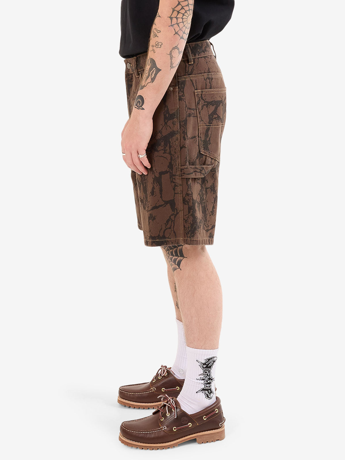 Blackwood Carpenter Jean Short - Chocolate