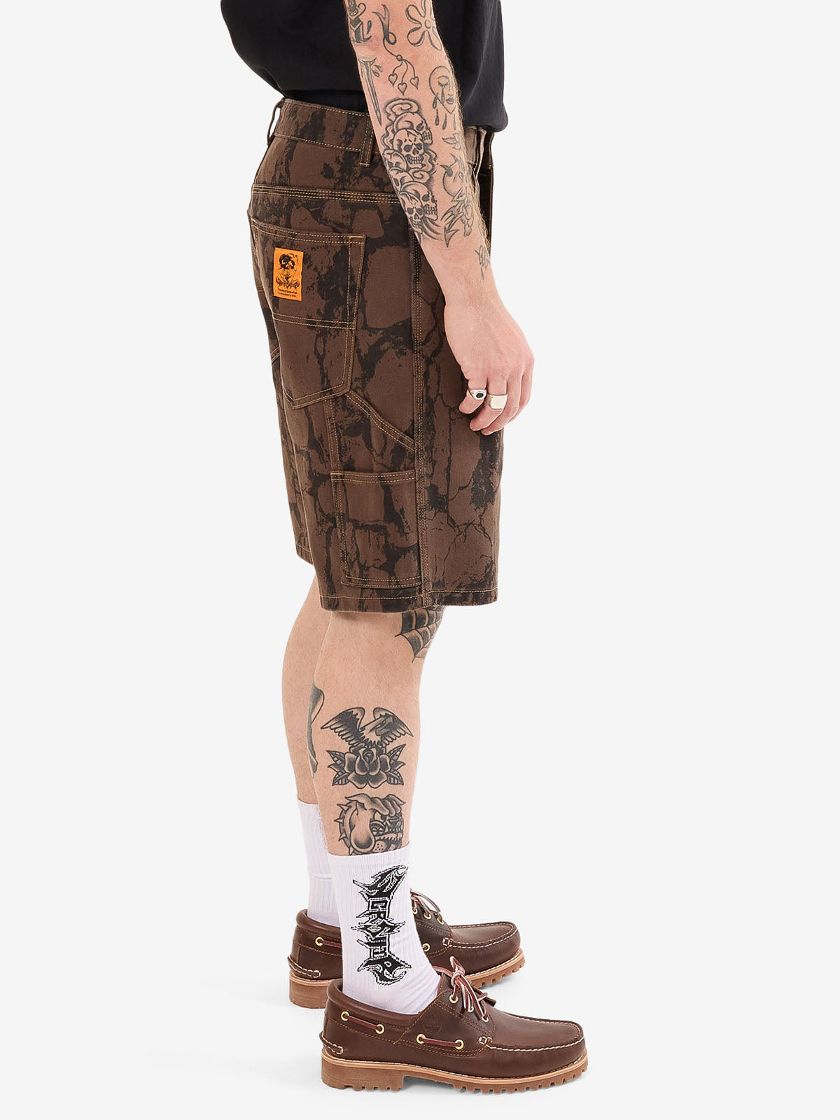 Blackwood Carpenter Jean Short - Chocolate