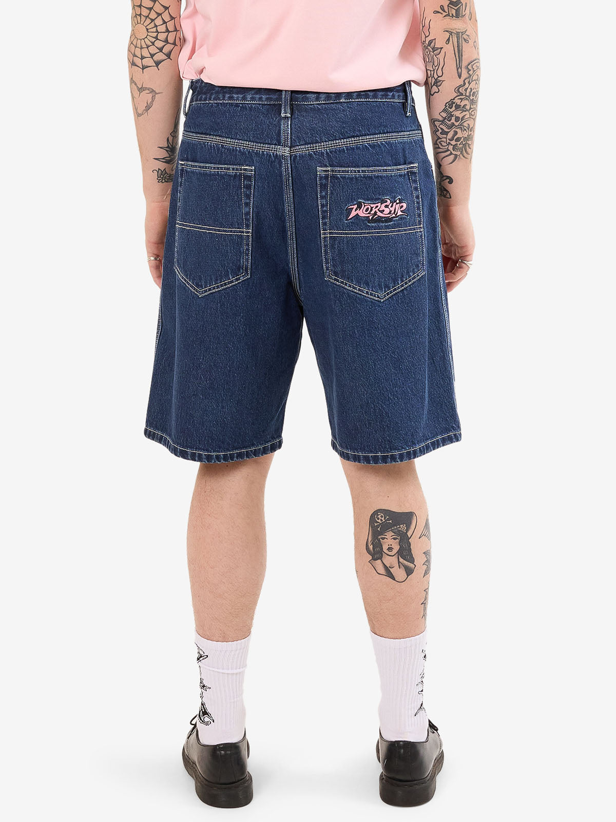 Vanity Big Dawg Jean Short - BPM Blue