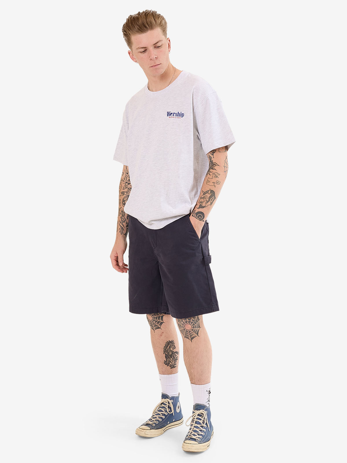Observer Utility Short - Peacoat