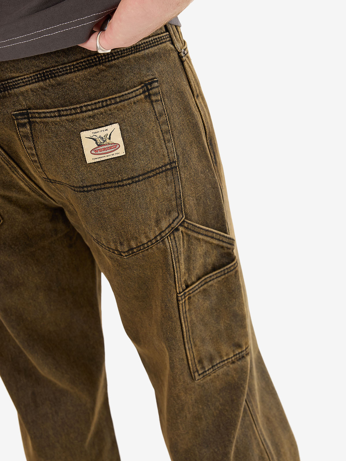 Maybe Today Carpenter Jean - Sepia Rinse