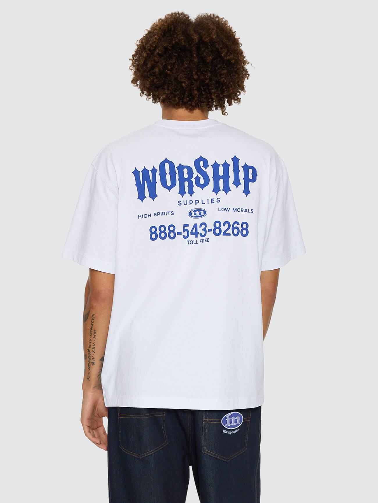 Morality Tee - White XS