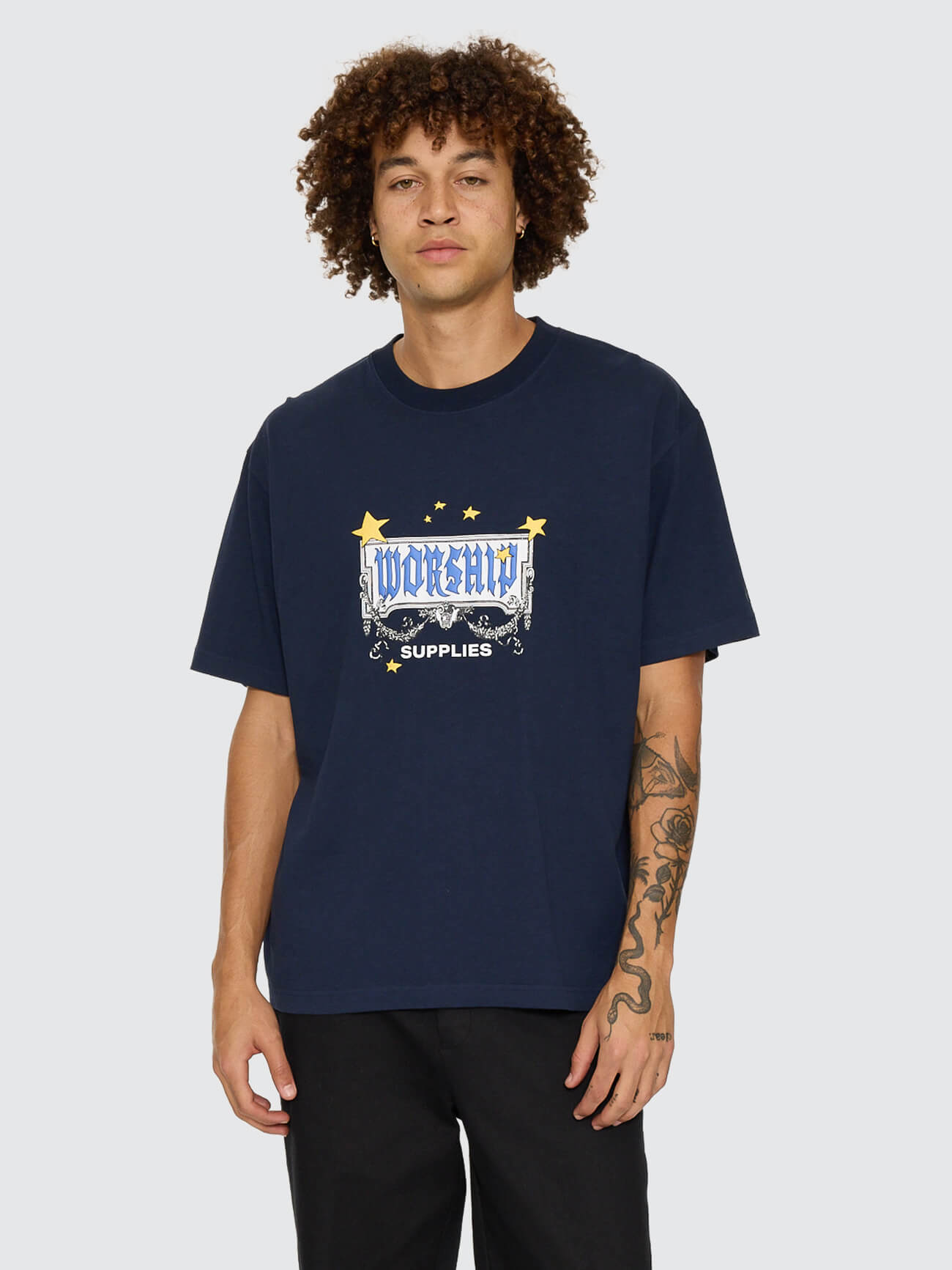 Fascination Tee - Black Iris XS