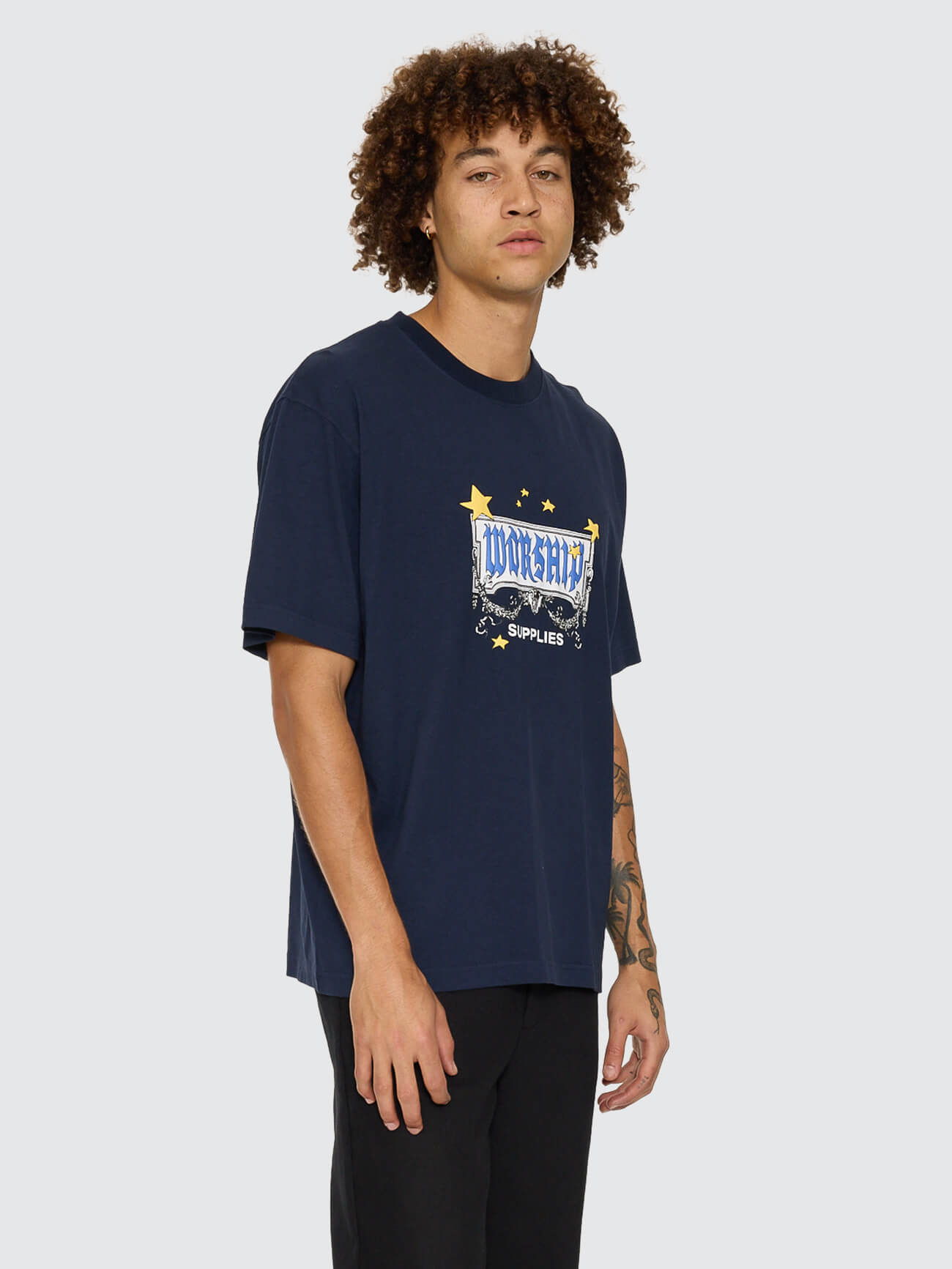 Fascination Tee - Black Iris XS