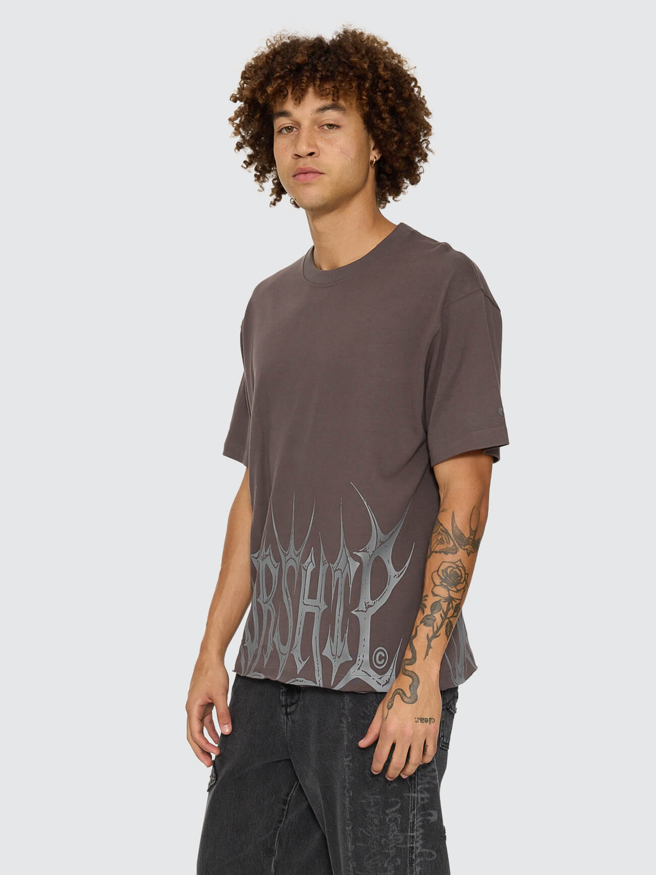 Manic Tee - Ember Black XS