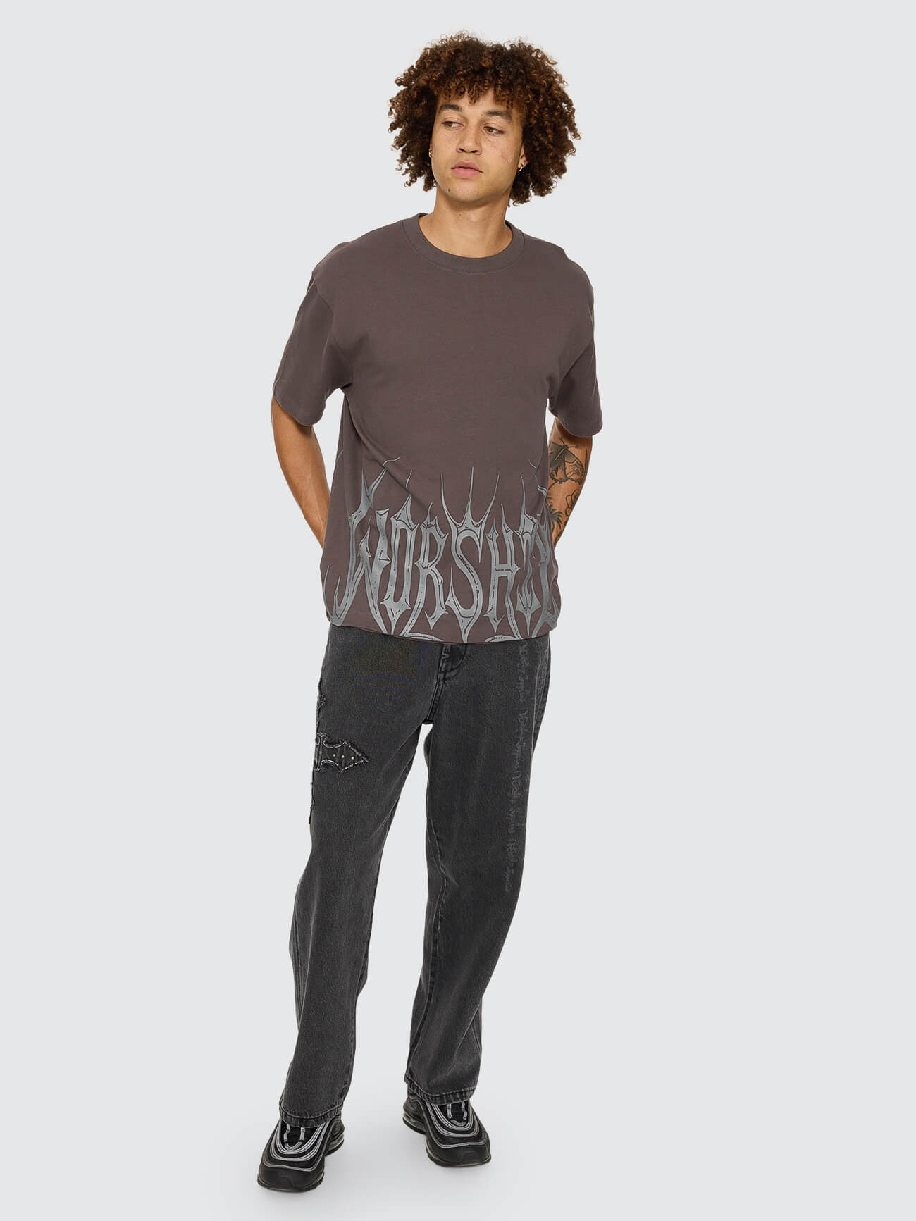 Manic Tee - Ember Black XS