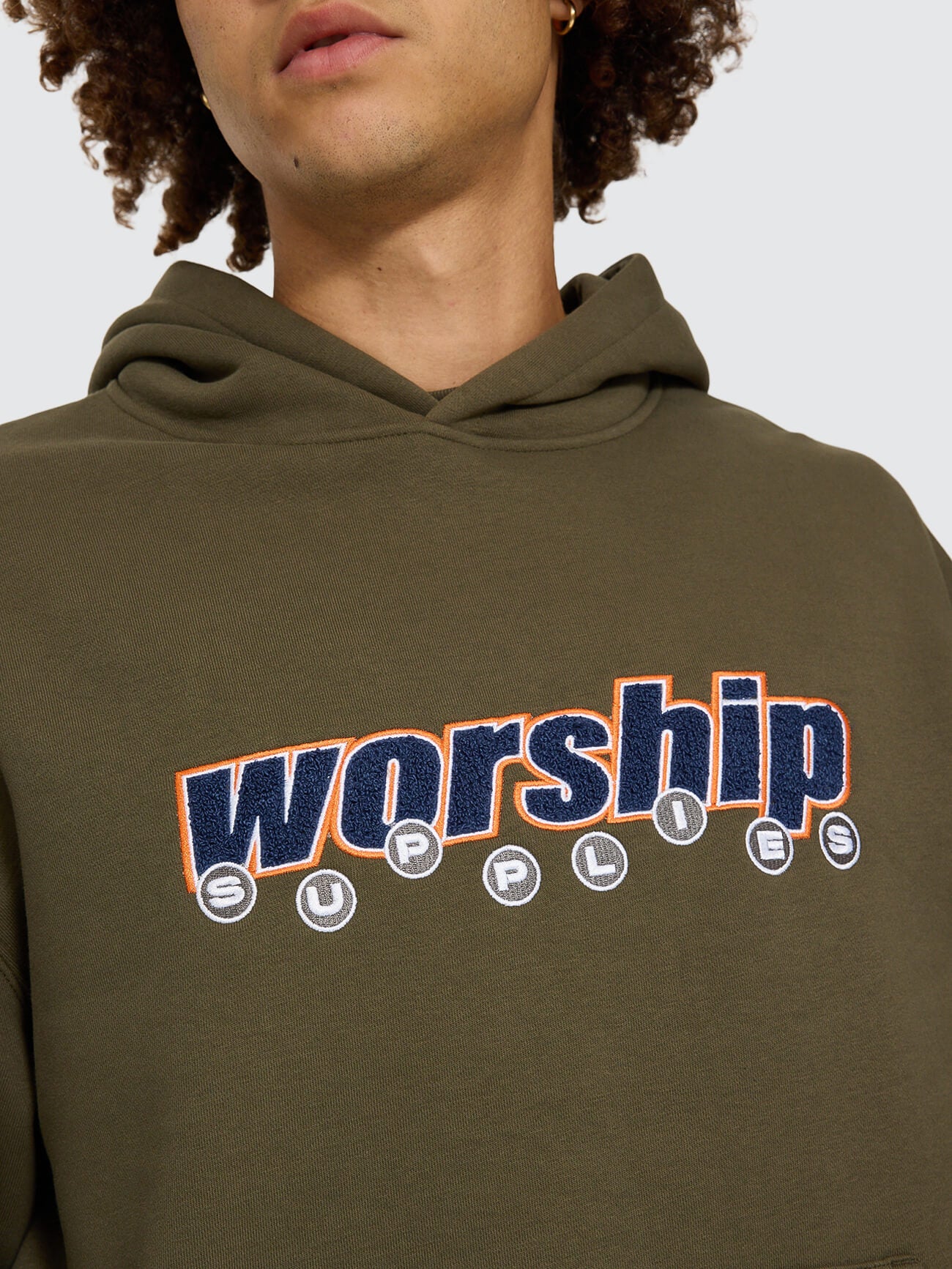 Line Stepper Pullover Hood - Grape Leaf XS
