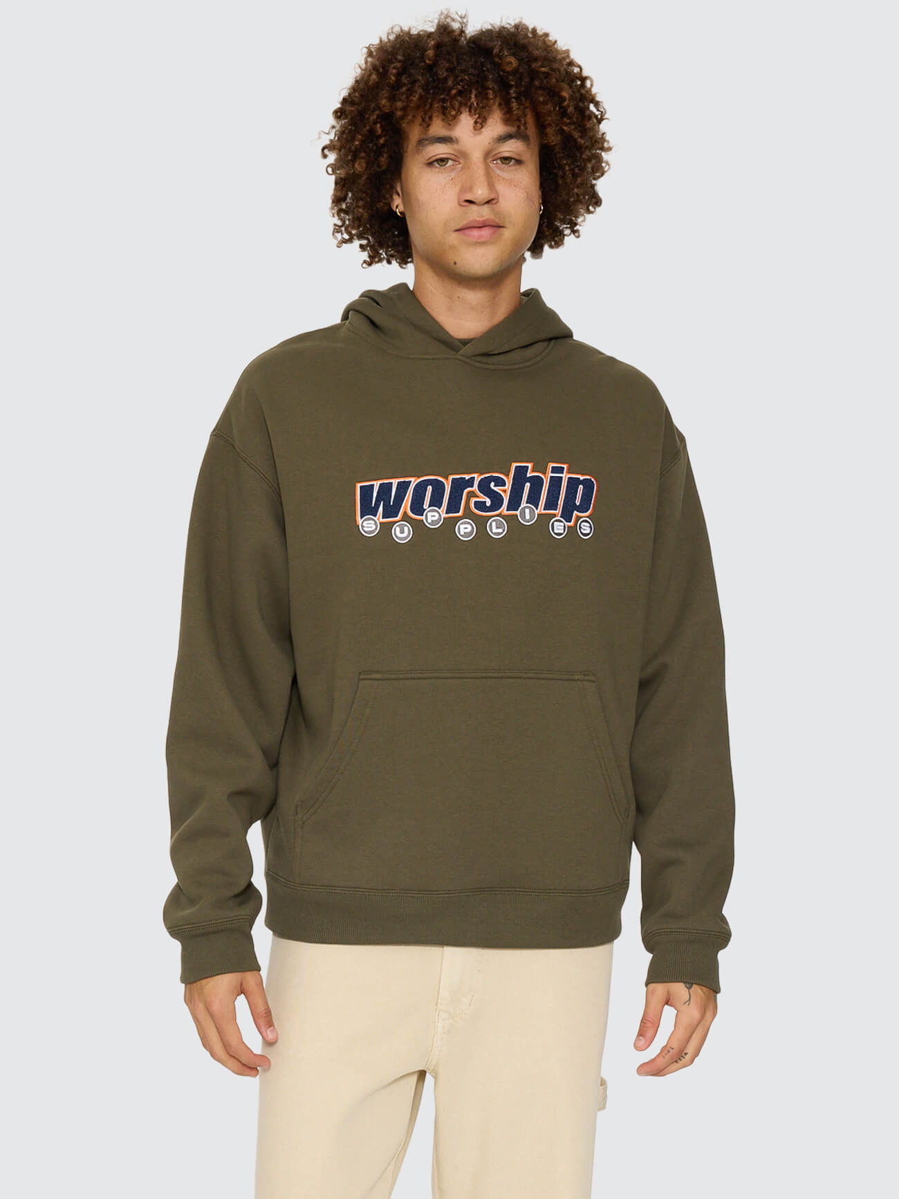 Line Stepper Pullover Hood - Grape Leaf XS
