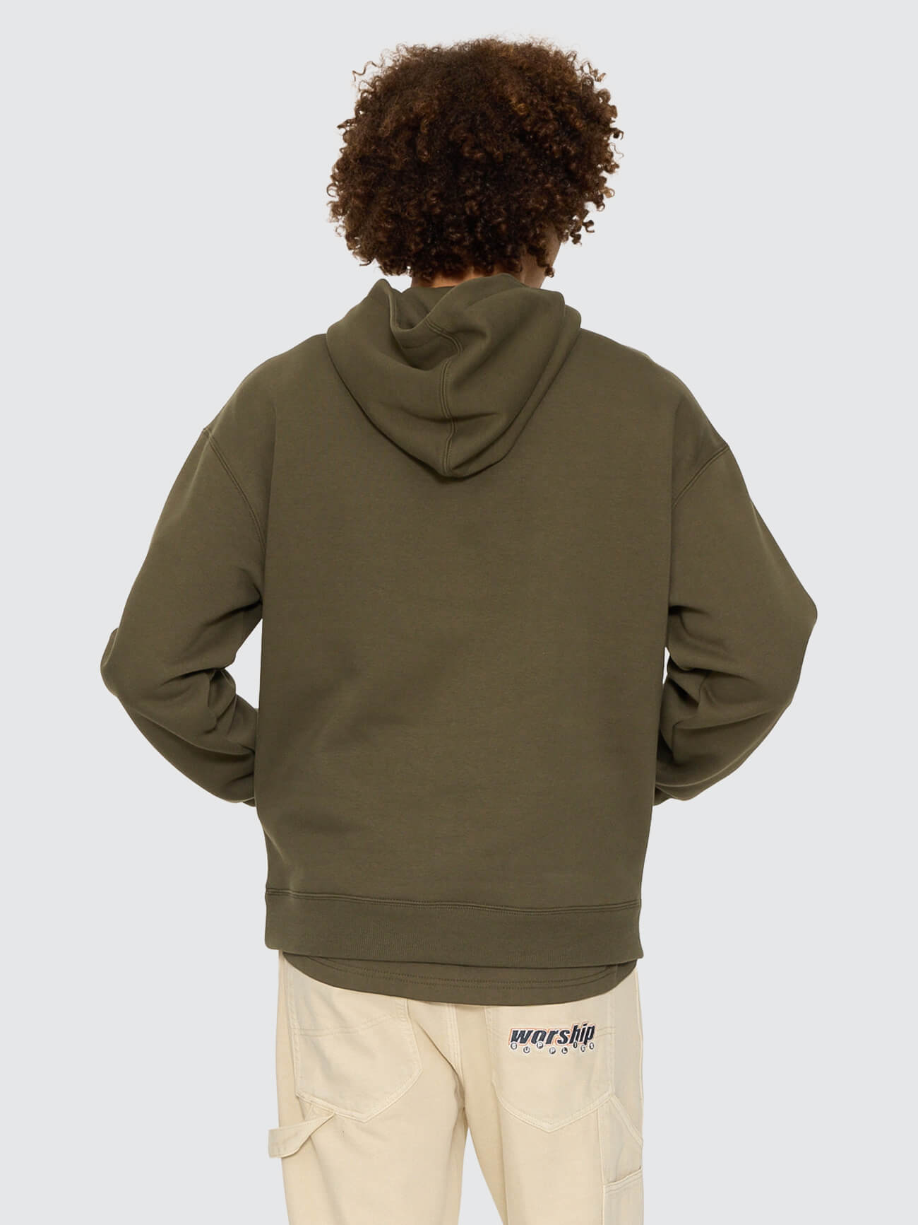 Line Stepper Pullover Hood - Grape Leaf XS