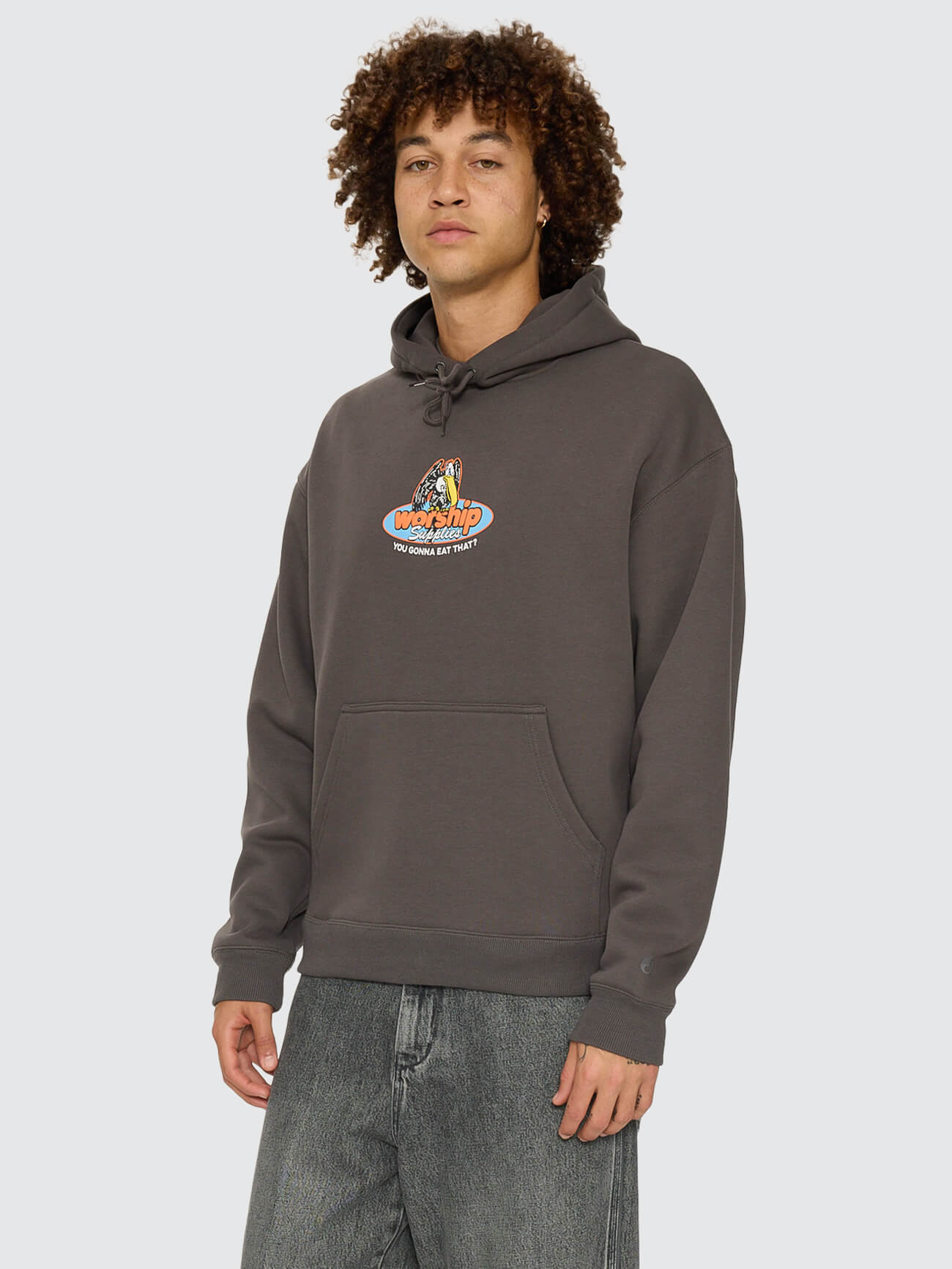 Still Hungry Pullover Hood - Worn Black XS