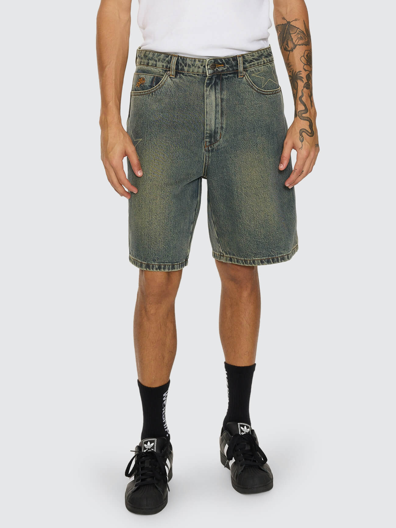 Fascination Carpenter Jean Short - Deep Haze 26