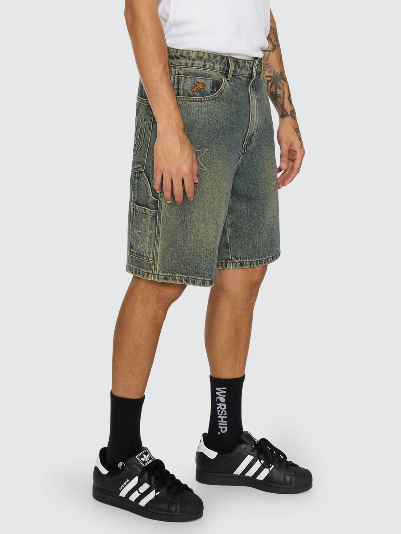 Fascination Carpenter Jean Short - Deep Haze 26