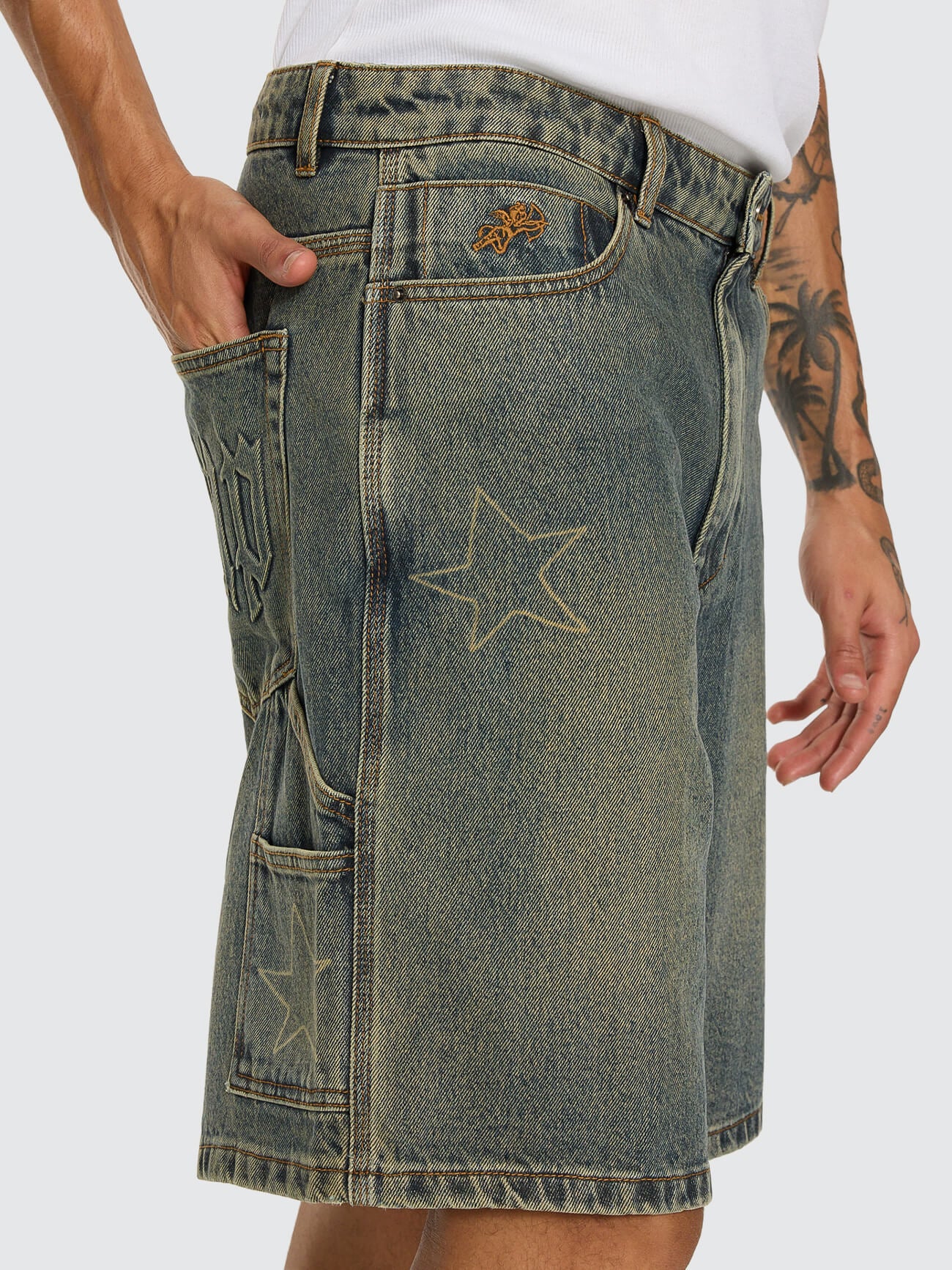 Fascination Carpenter Jean Short - Deep Haze 26