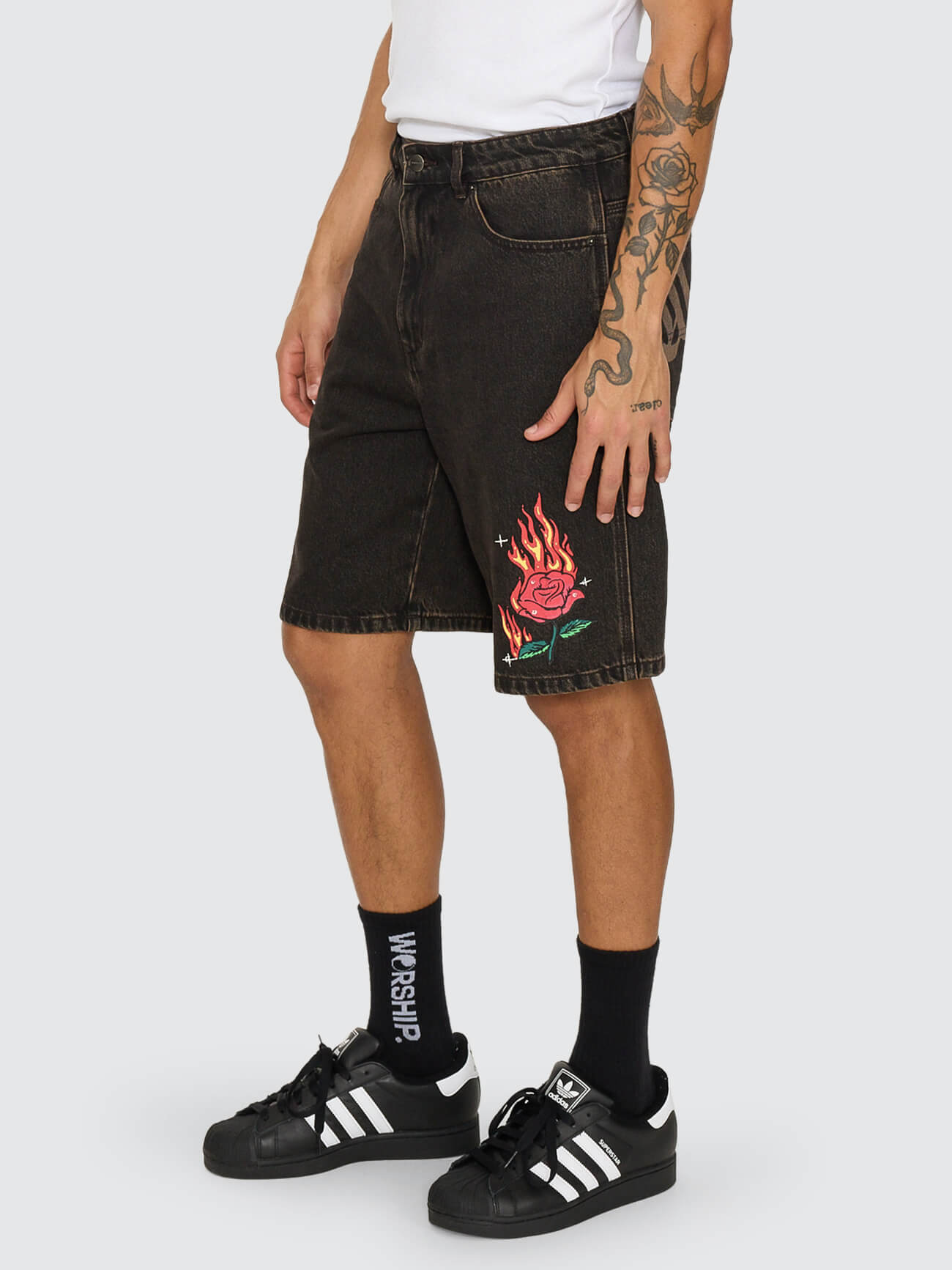 Anderson Carpenter Jean Short - Ember Black 26