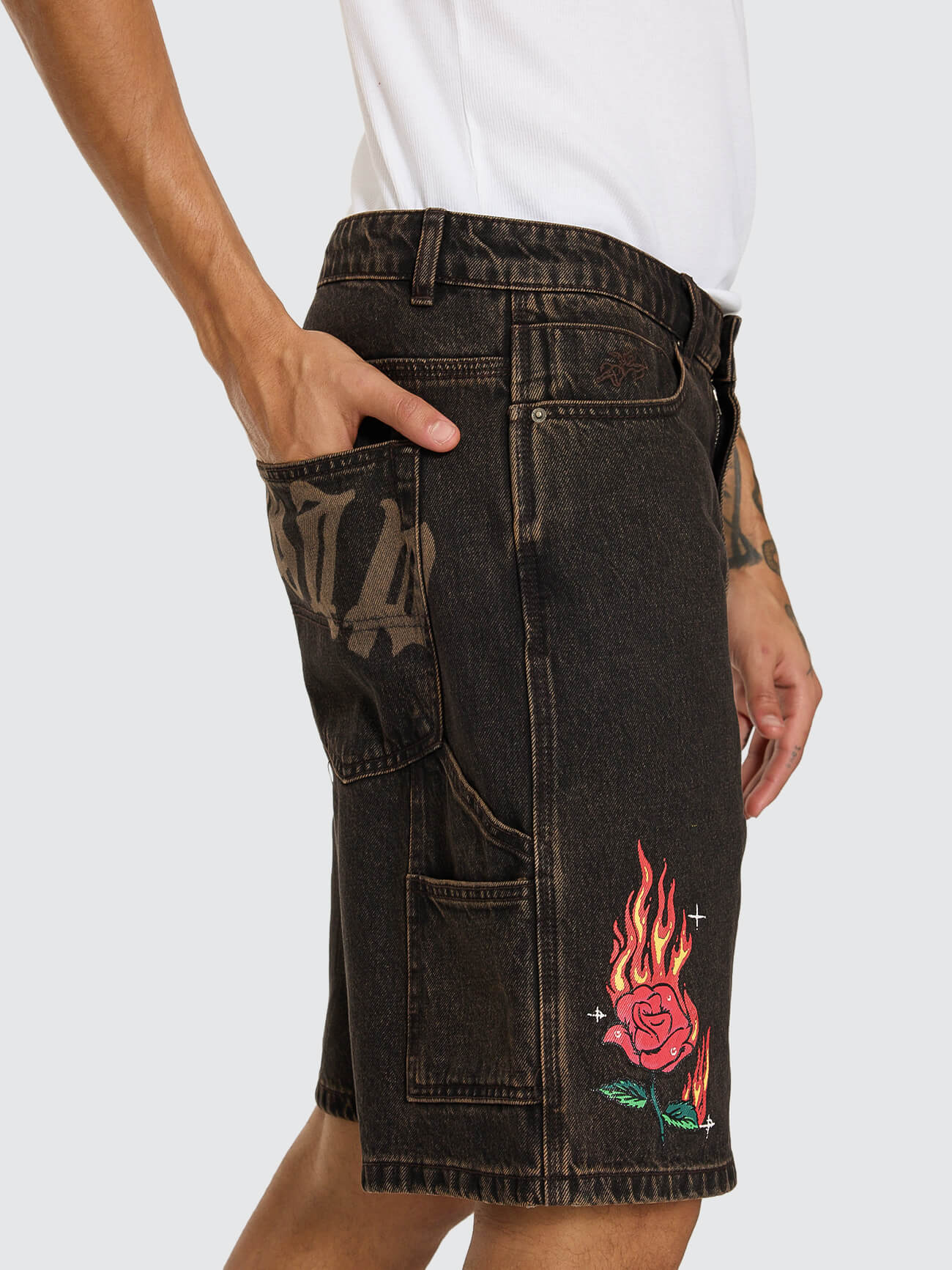 Anderson Carpenter Jean Short - Ember Black 26