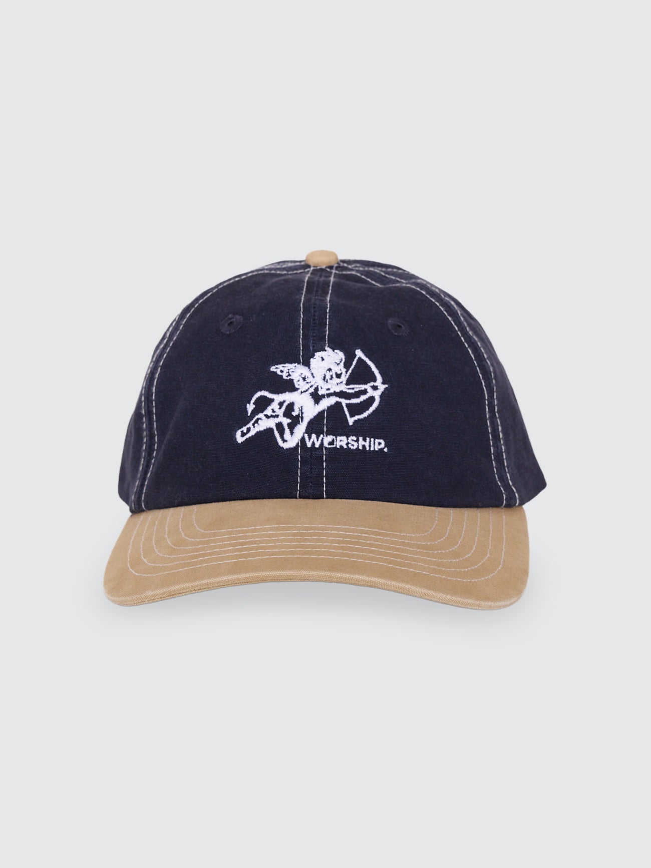 Cherub 6 Panel Cap - Peacoat