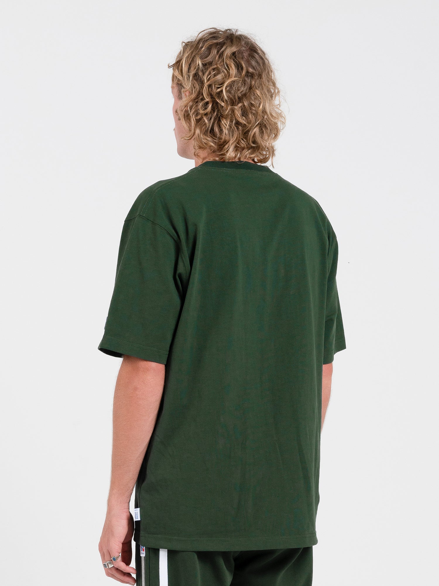 Groundskeepers Tee - Sycamore Green Vintage Washed