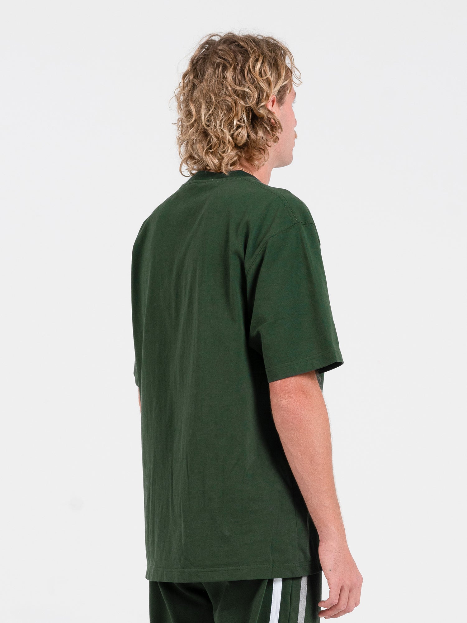 Groundskeepers Tee - Sycamore Green Vintage Washed