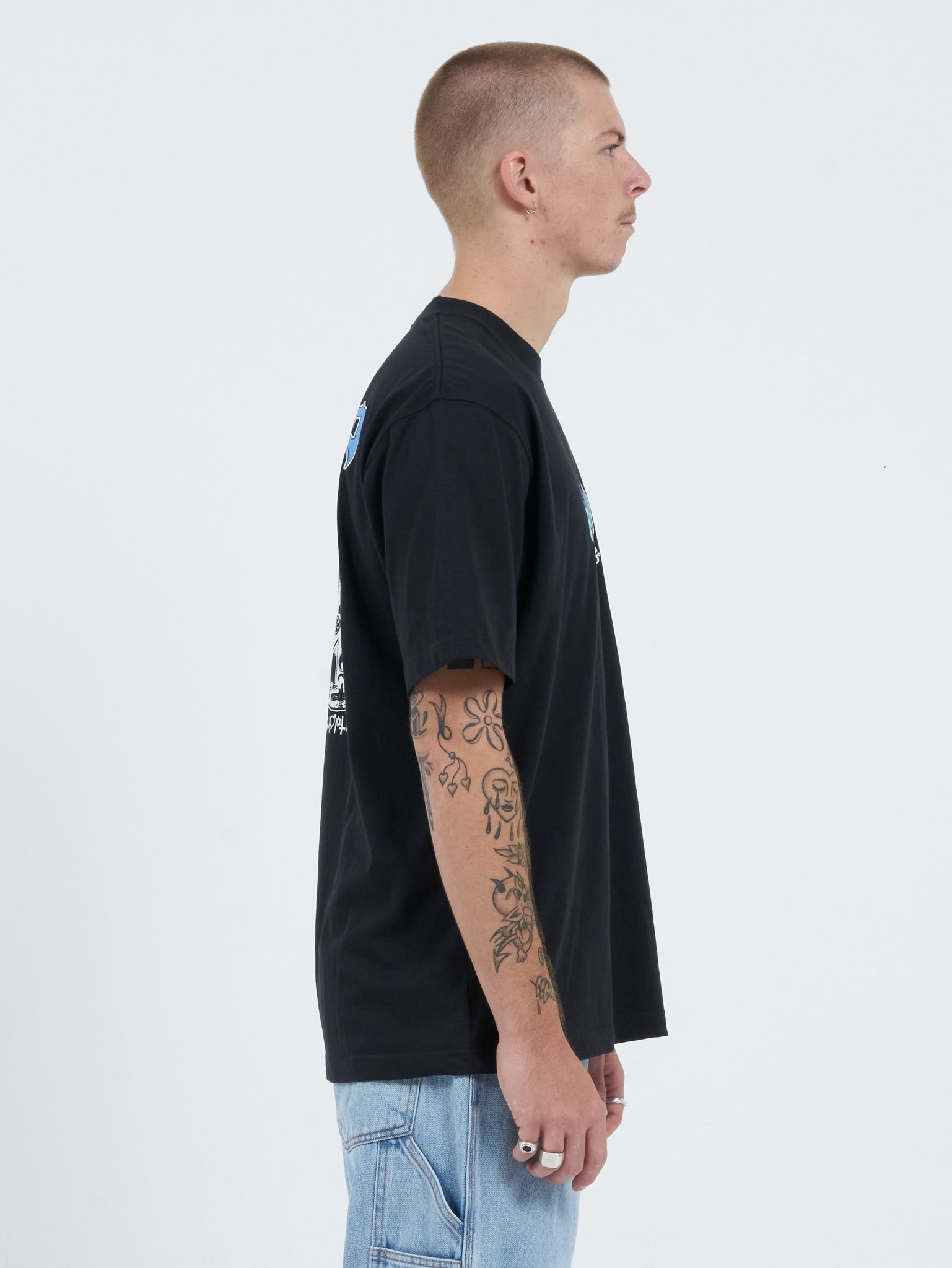 Symbolist Tee - Washed Black