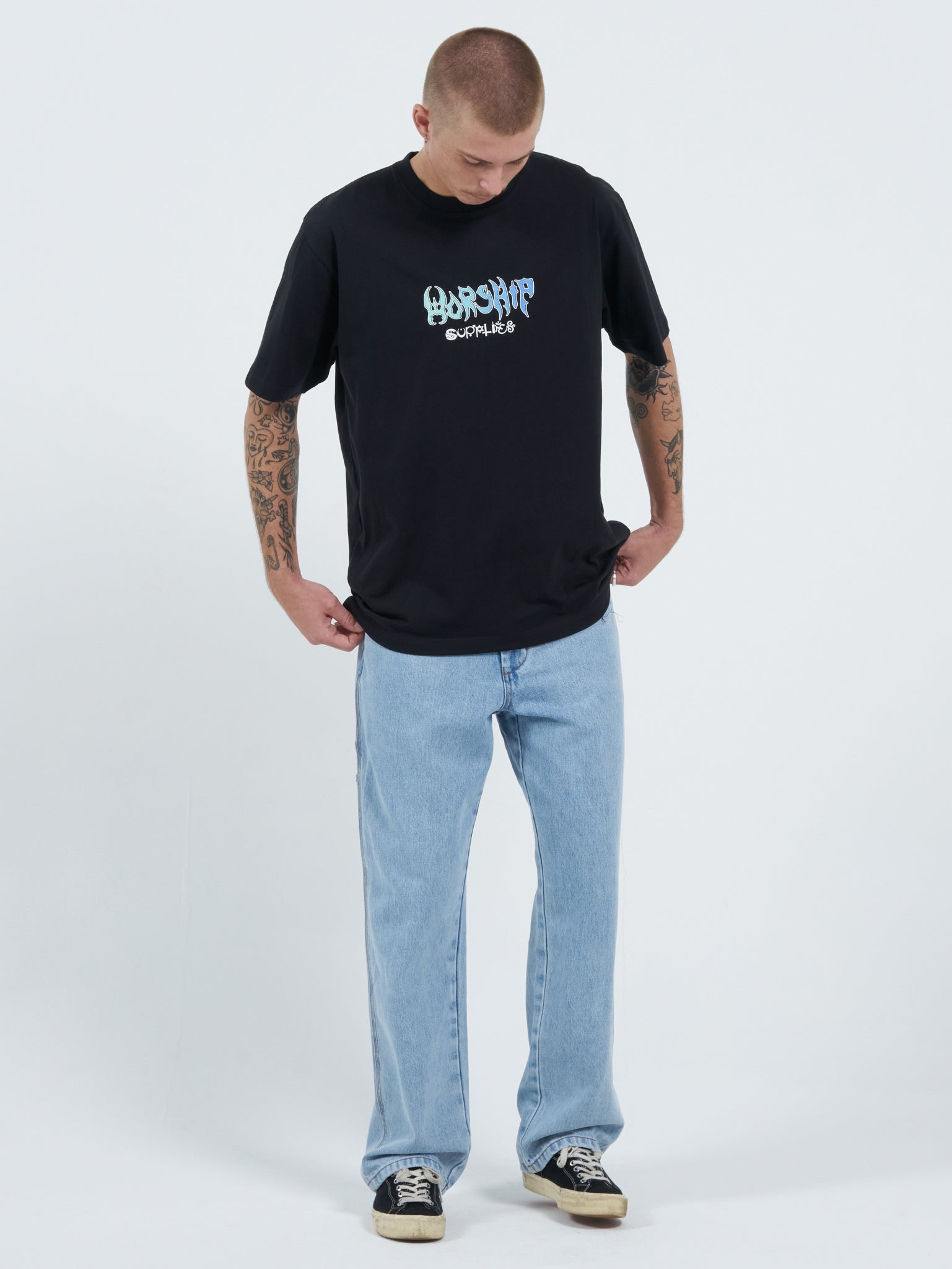Symbolist Tee - Washed Black