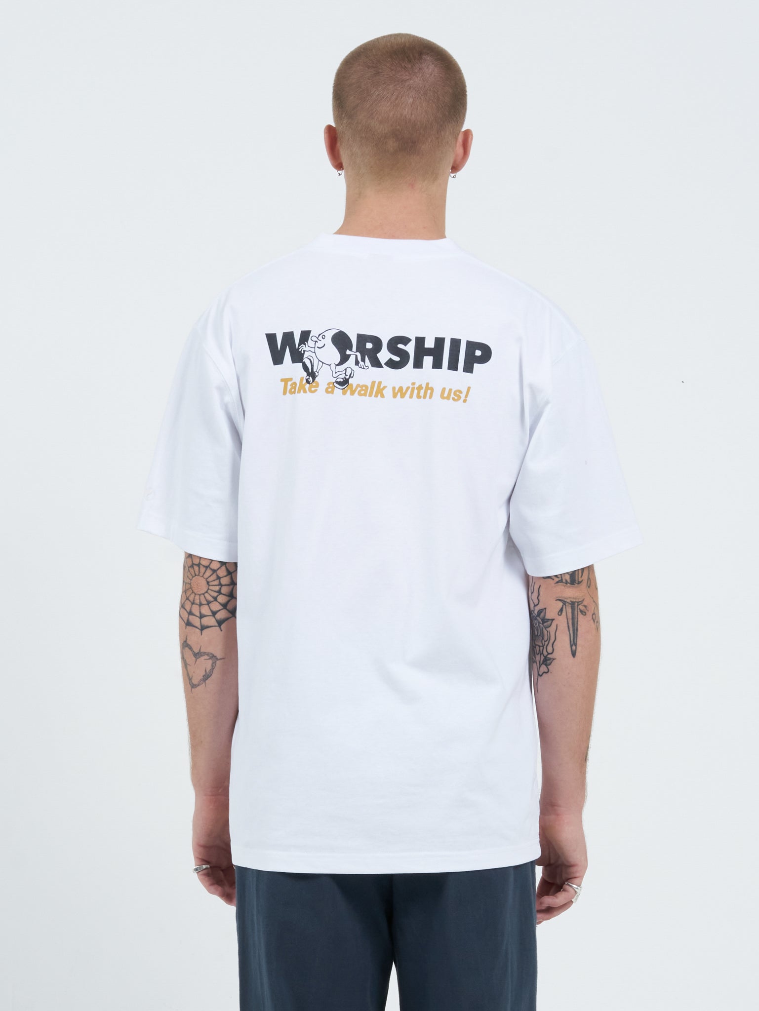 Square Eyes Tee - White