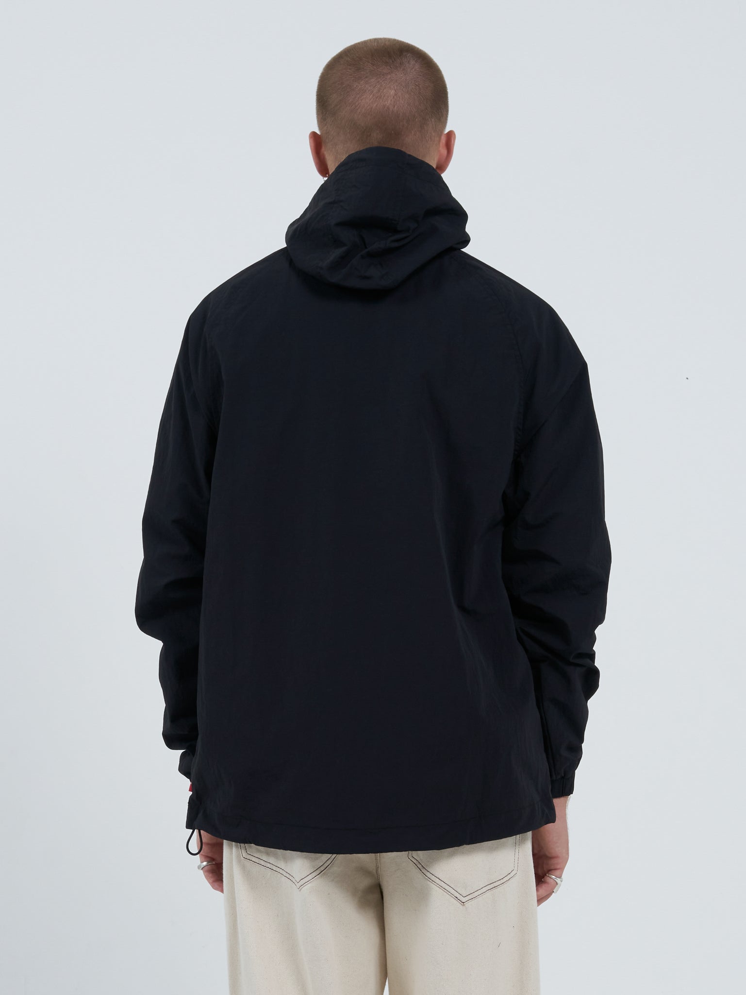 Rest Stop Anorak Jacket - Washed Black