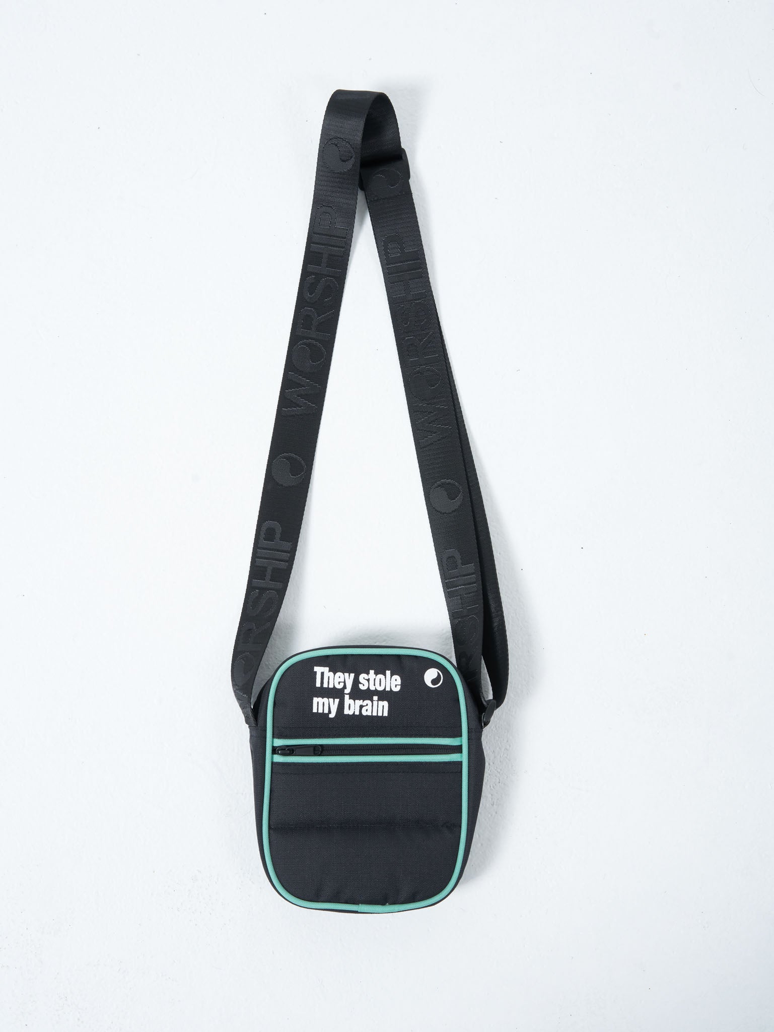 Grey Matter Shoulder Bag - Black