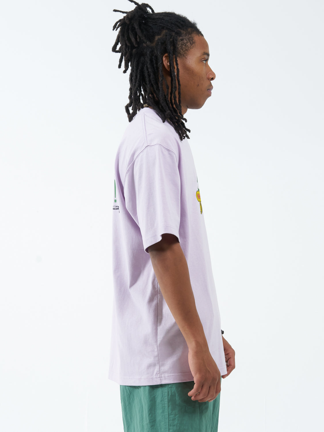 Stress Less Tee - Orchid Hush