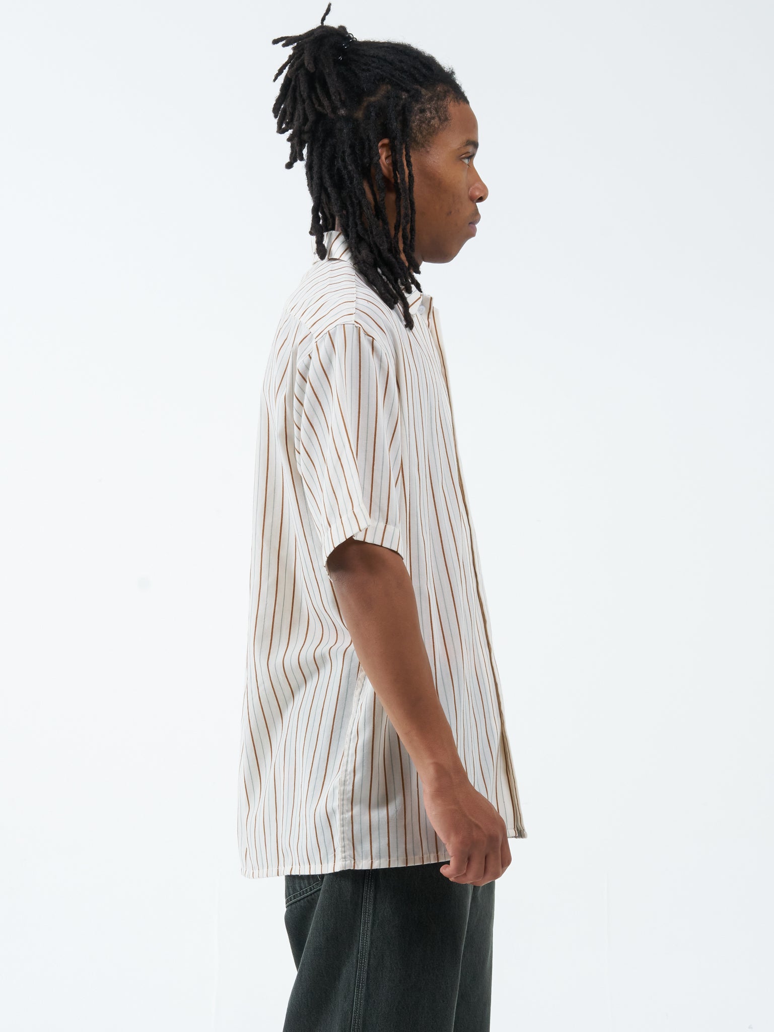 Bare Stripe Shirt - White Cap