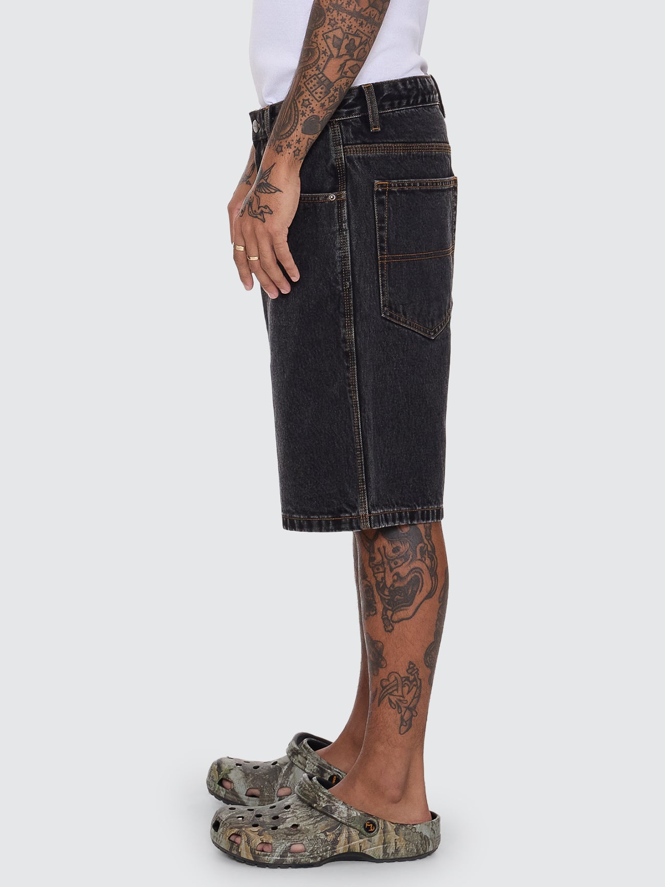 Big Dawg Jean Short - Black Rinse