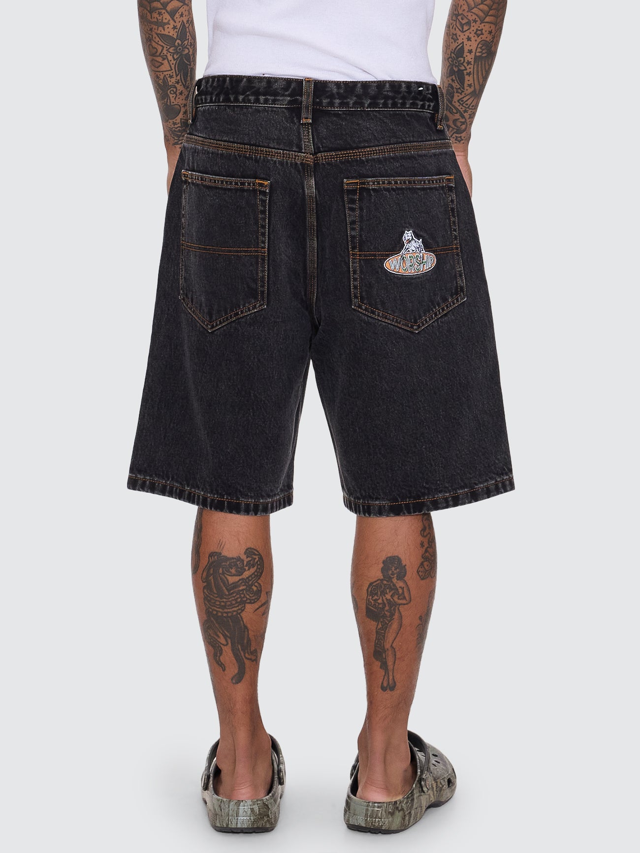 Big Dawg Jean Short - Black Rinse