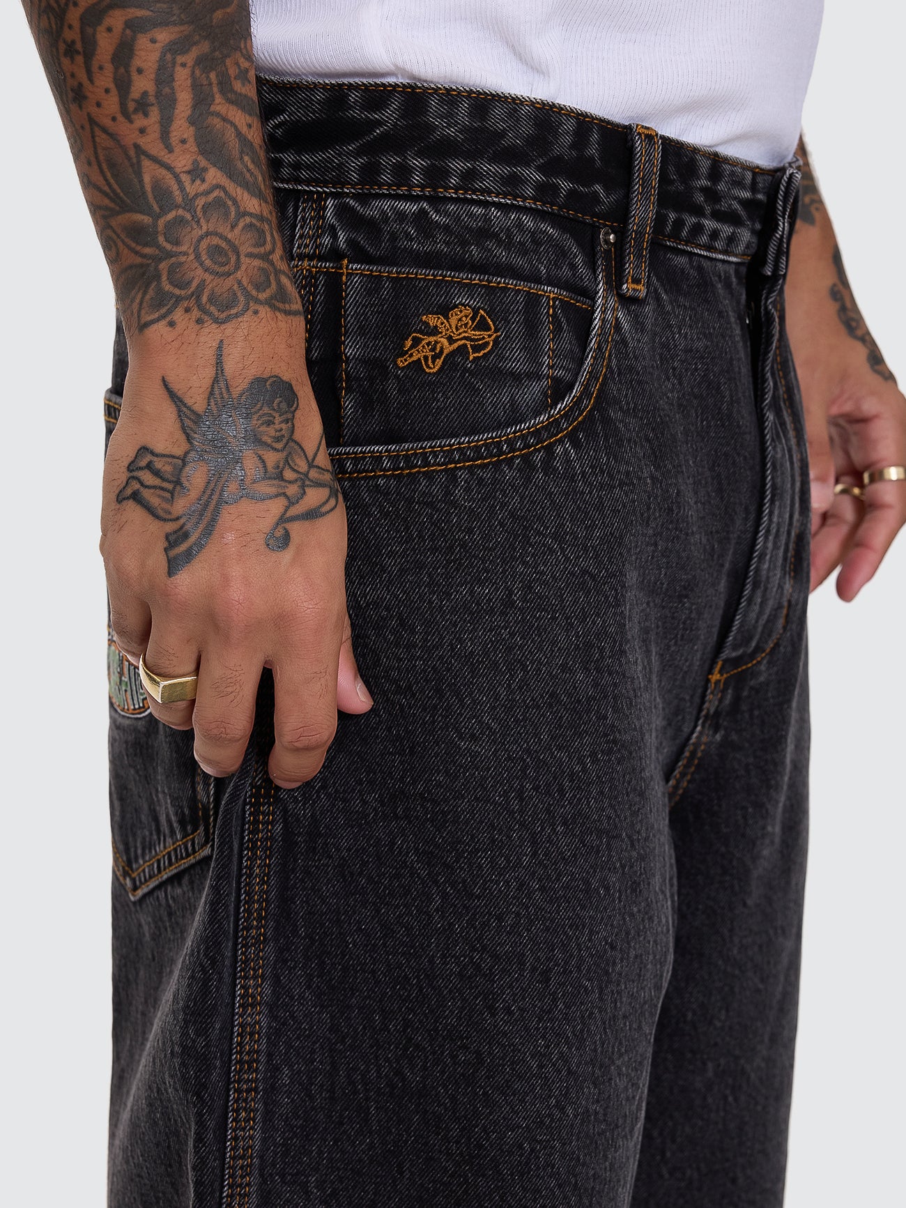 Big Dawg Jean Short - Black Rinse