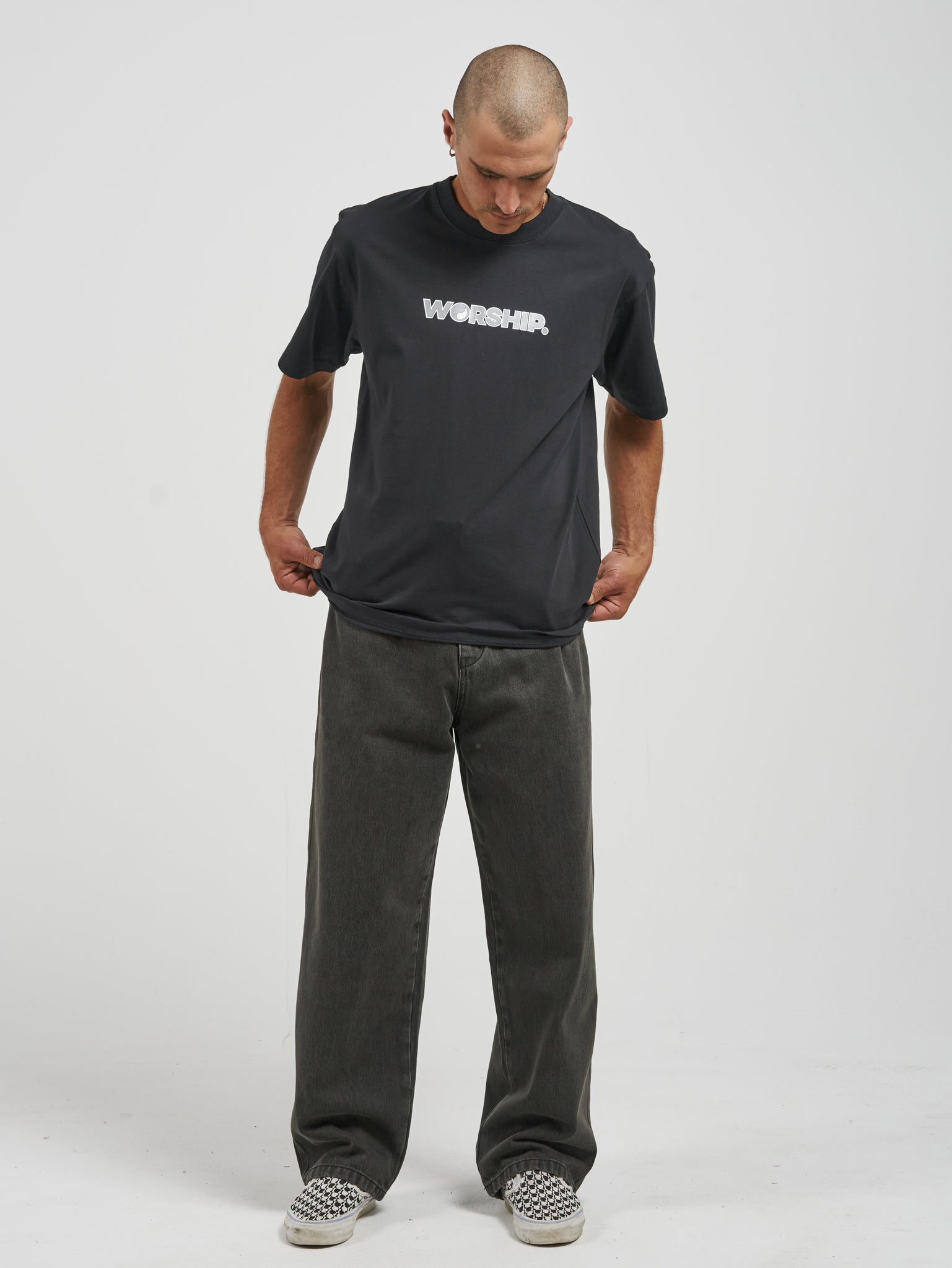 Core Tee - Washed Black