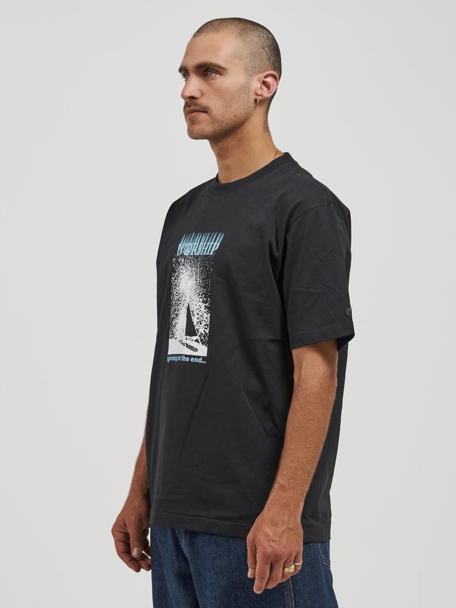 Shattered Tee - Black