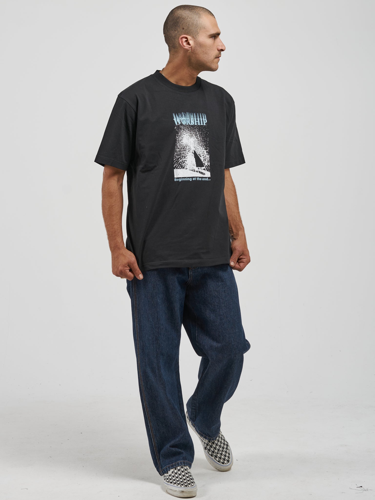 Shattered Tee - Black