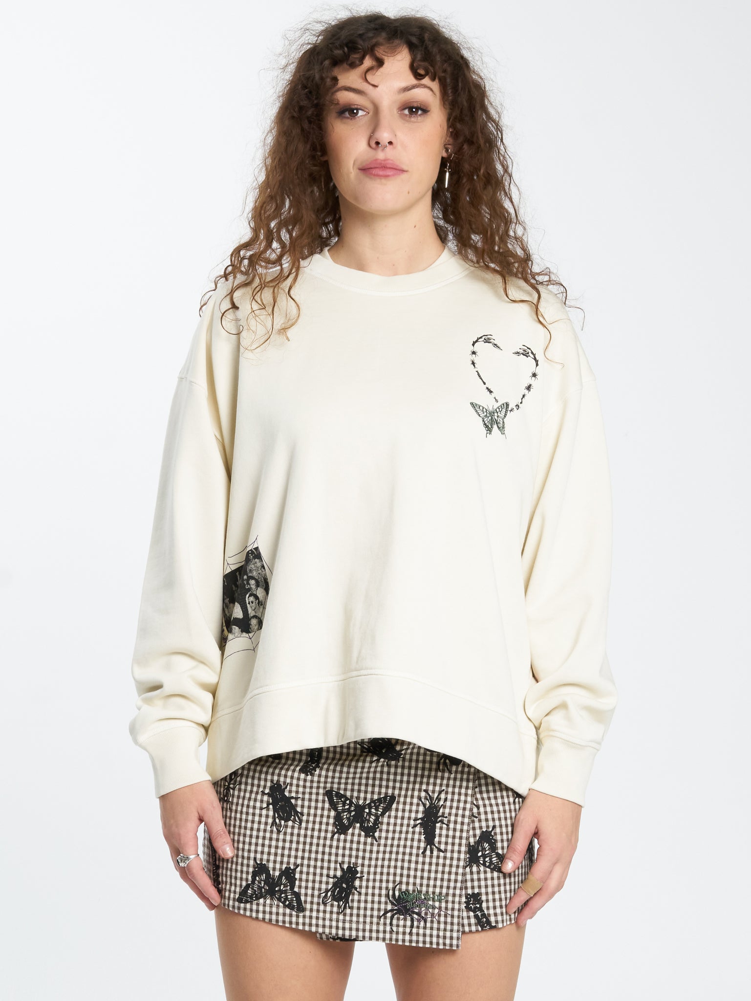 Creatures Box Fit Crew - Bone