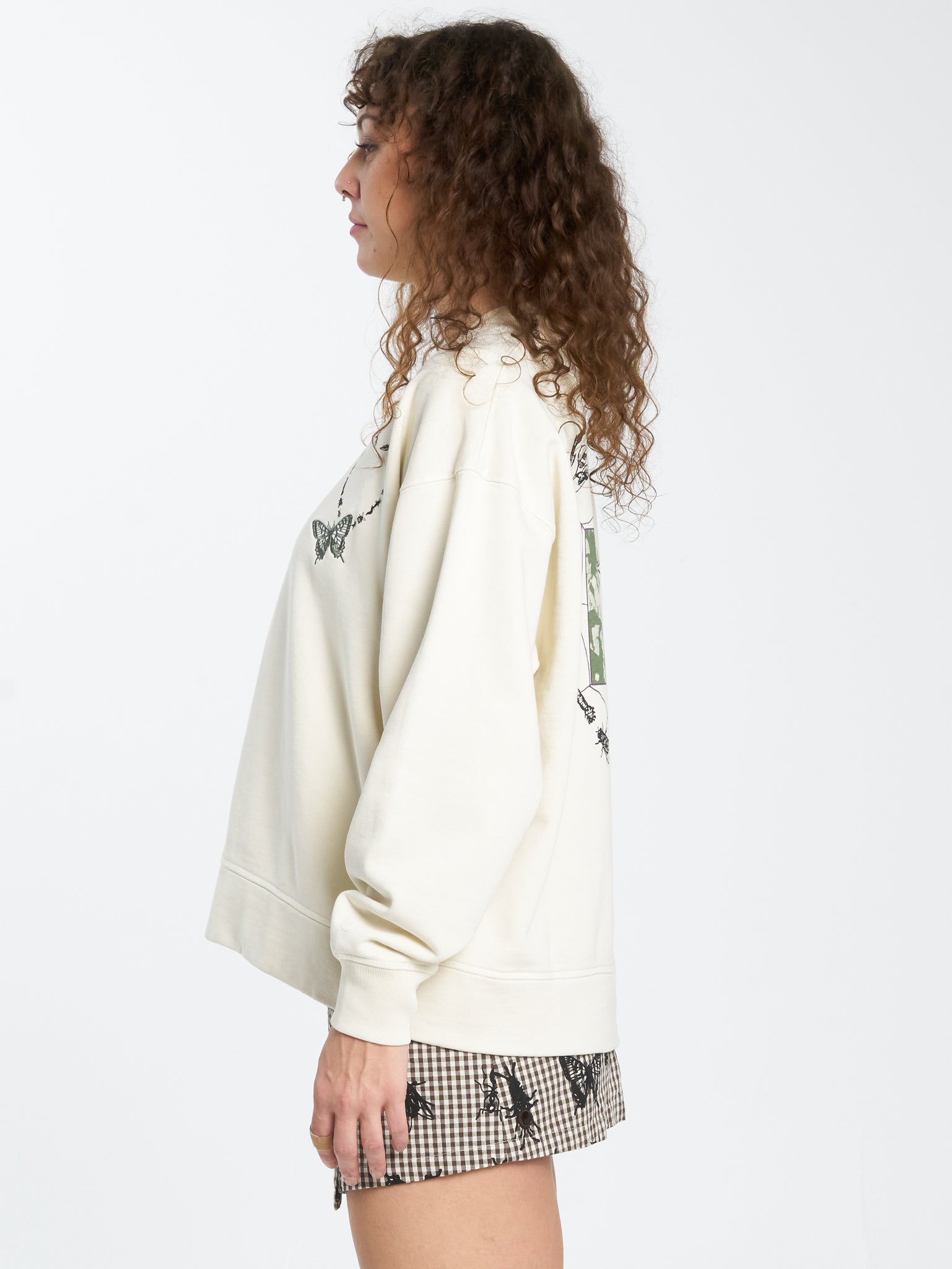 Creatures Box Fit Crew - Bone