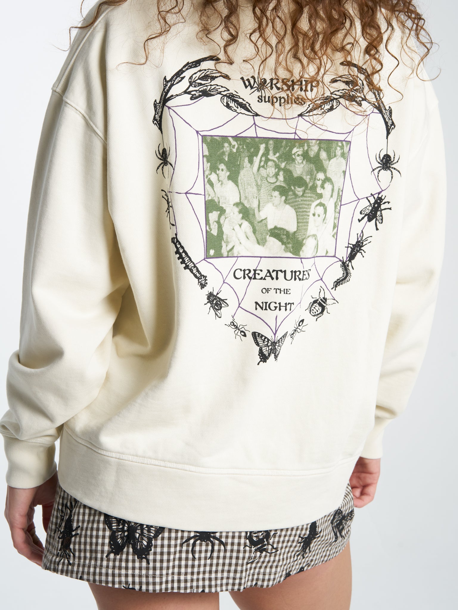 Creatures Box Fit Crew - Bone