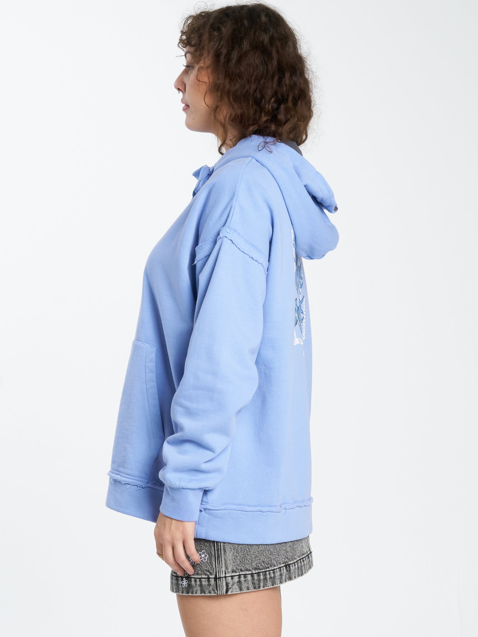 Ceremonial Box Fit Hood - Columbian Blue