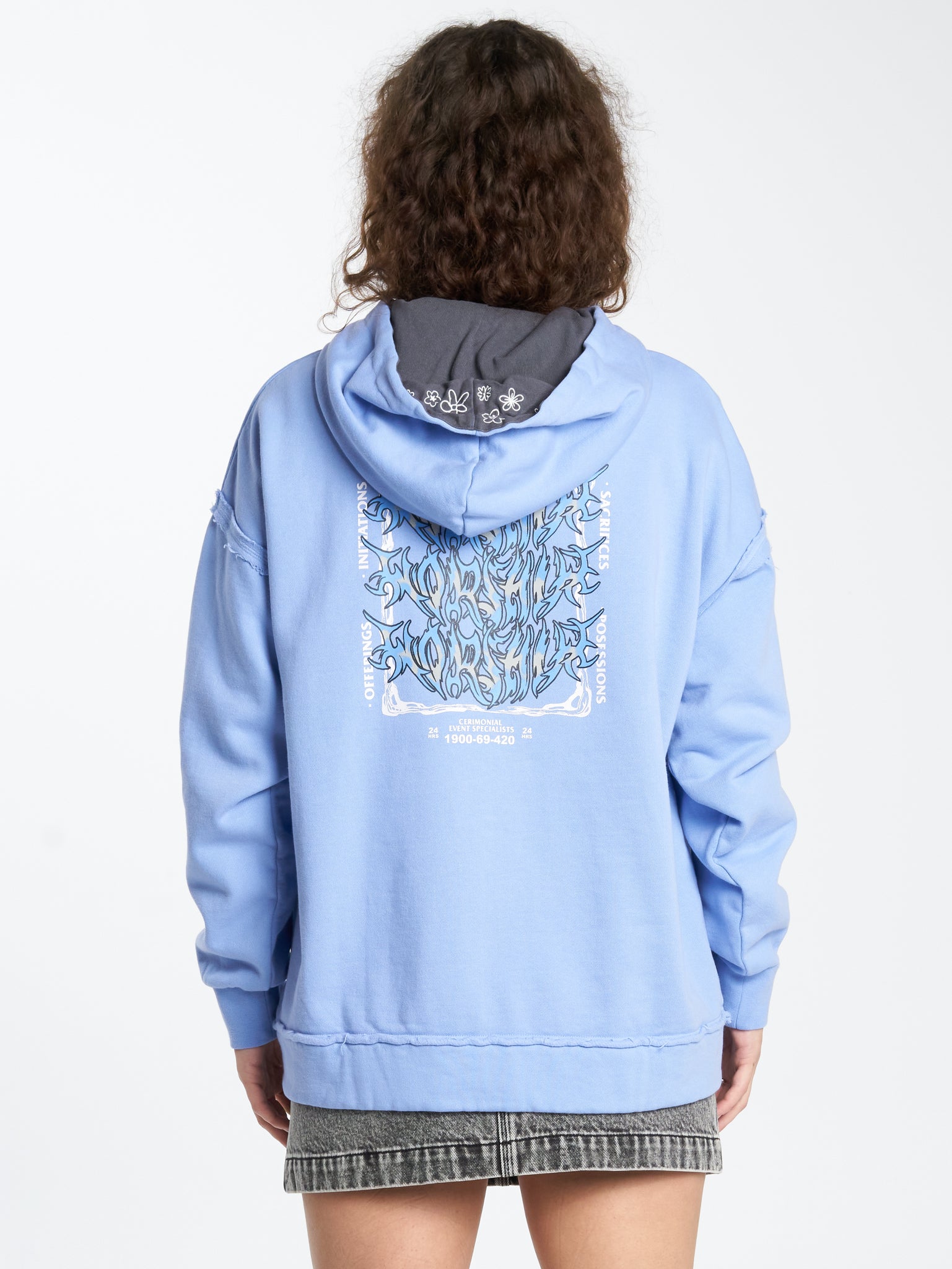 Ceremonial Box Fit Hood - Columbian Blue