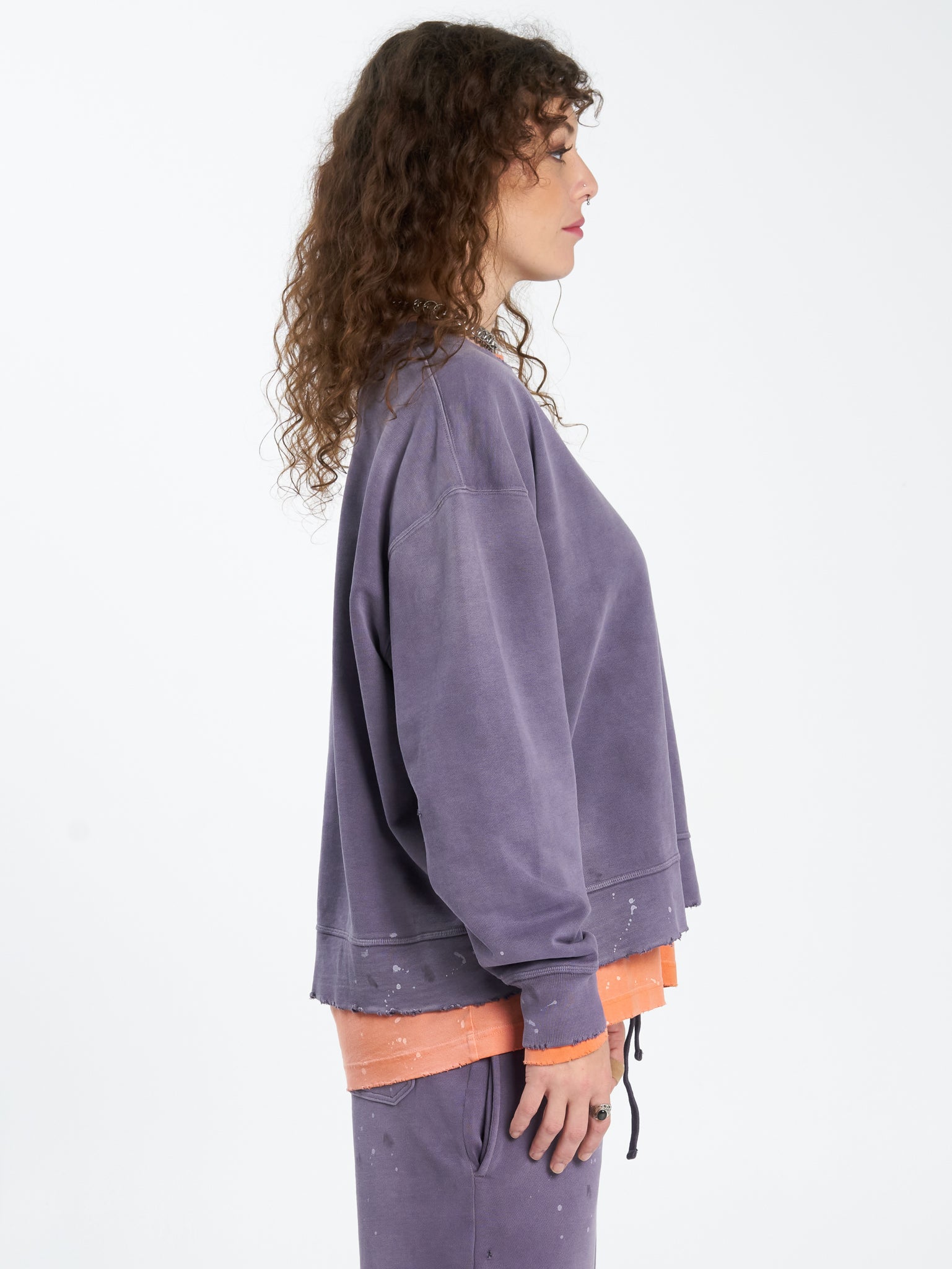Controlled Burn Box Fit Crew - Graystone