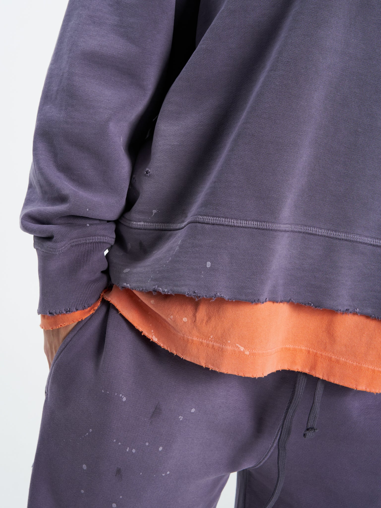 Controlled Burn Box Fit Crew - Graystone