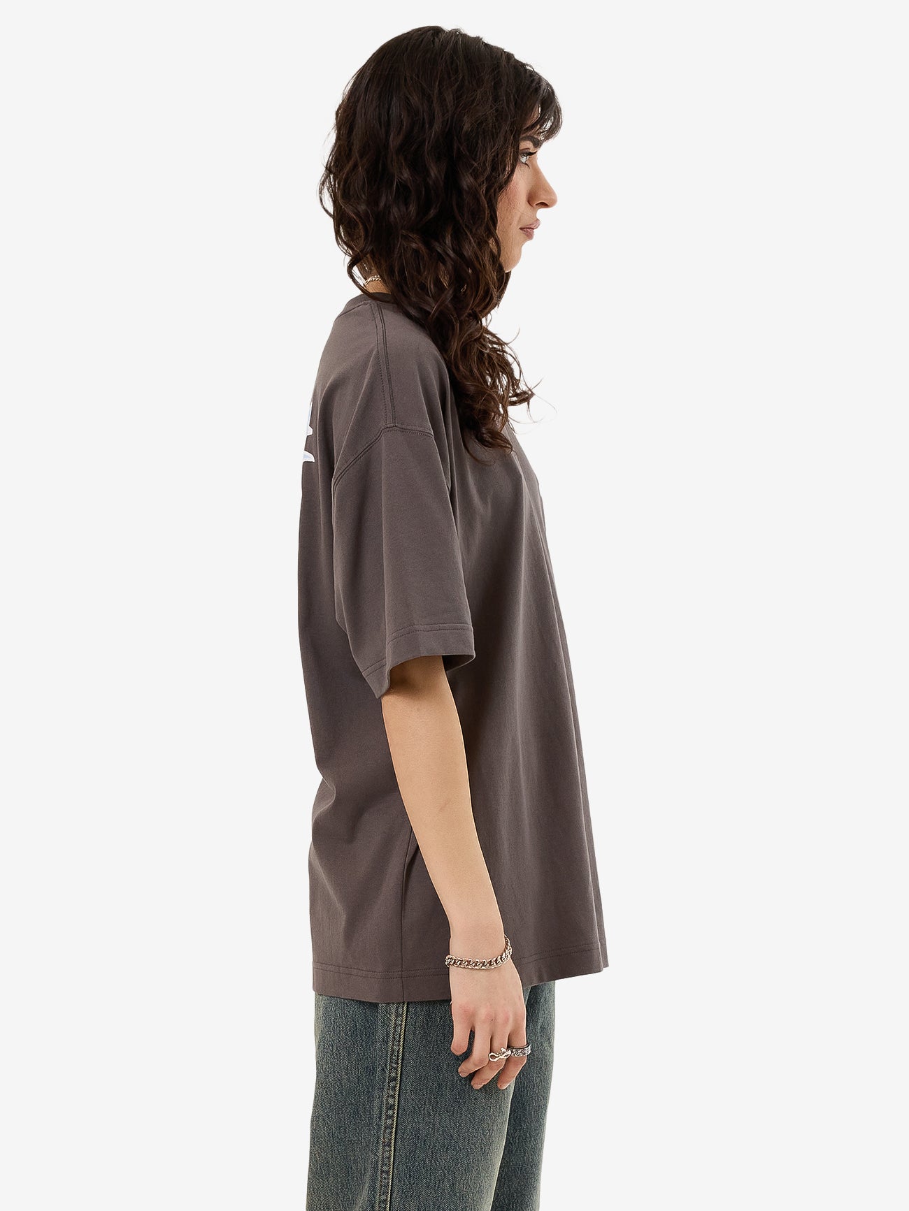 Mortality Relaxed Fit Tee - Worn Black 4