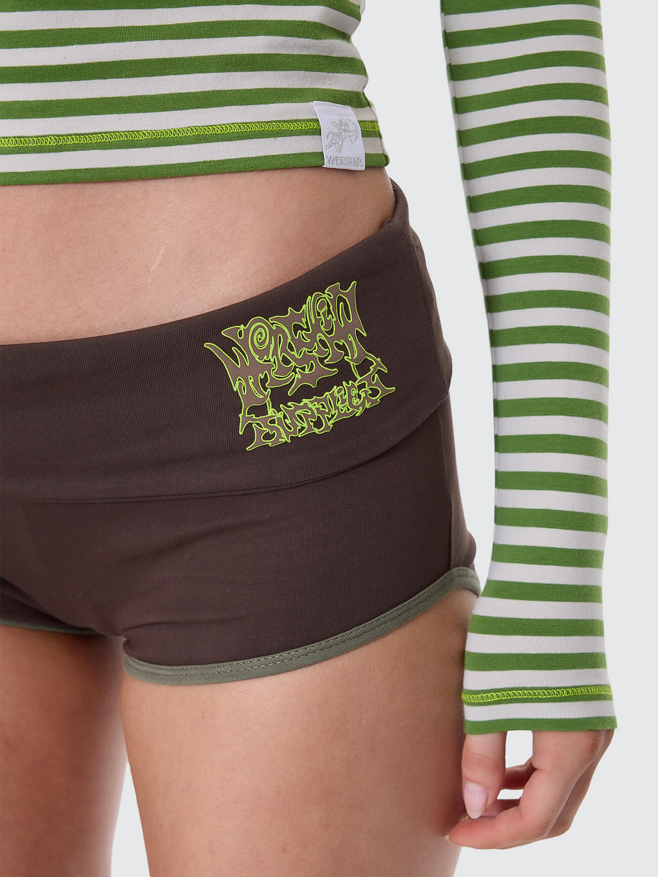 Trouble Booty Short - Ganache 4