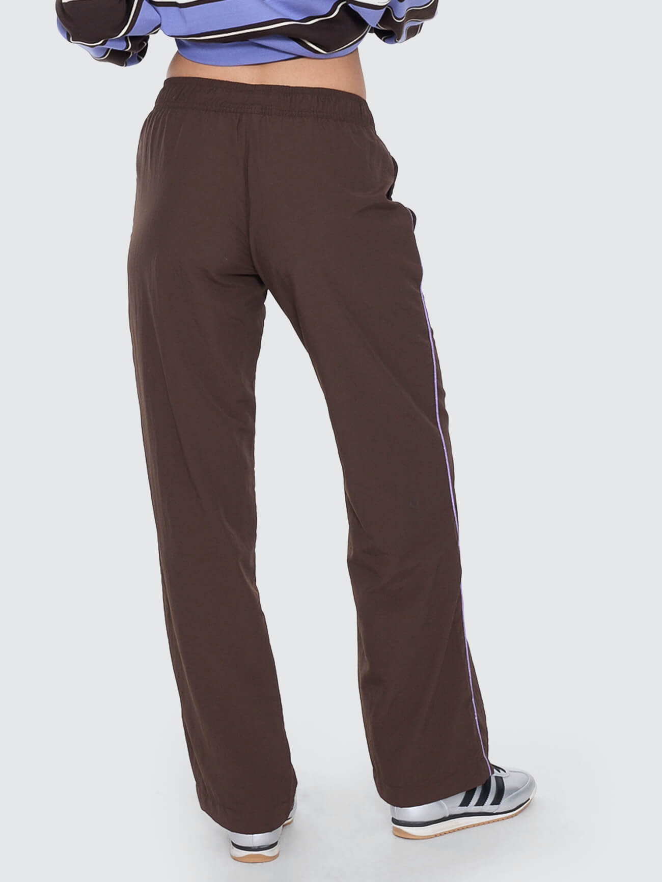 Coed Nylon Track Pant - Ganache 4