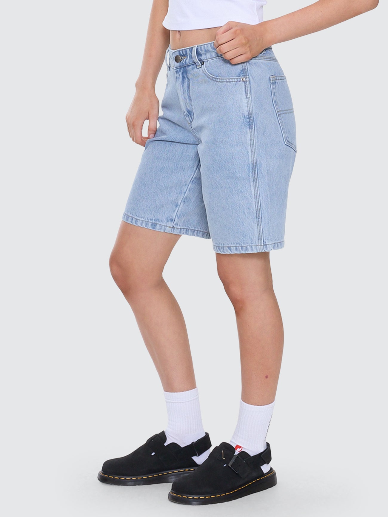 Sloucher Short - Worship Worn Blue 4